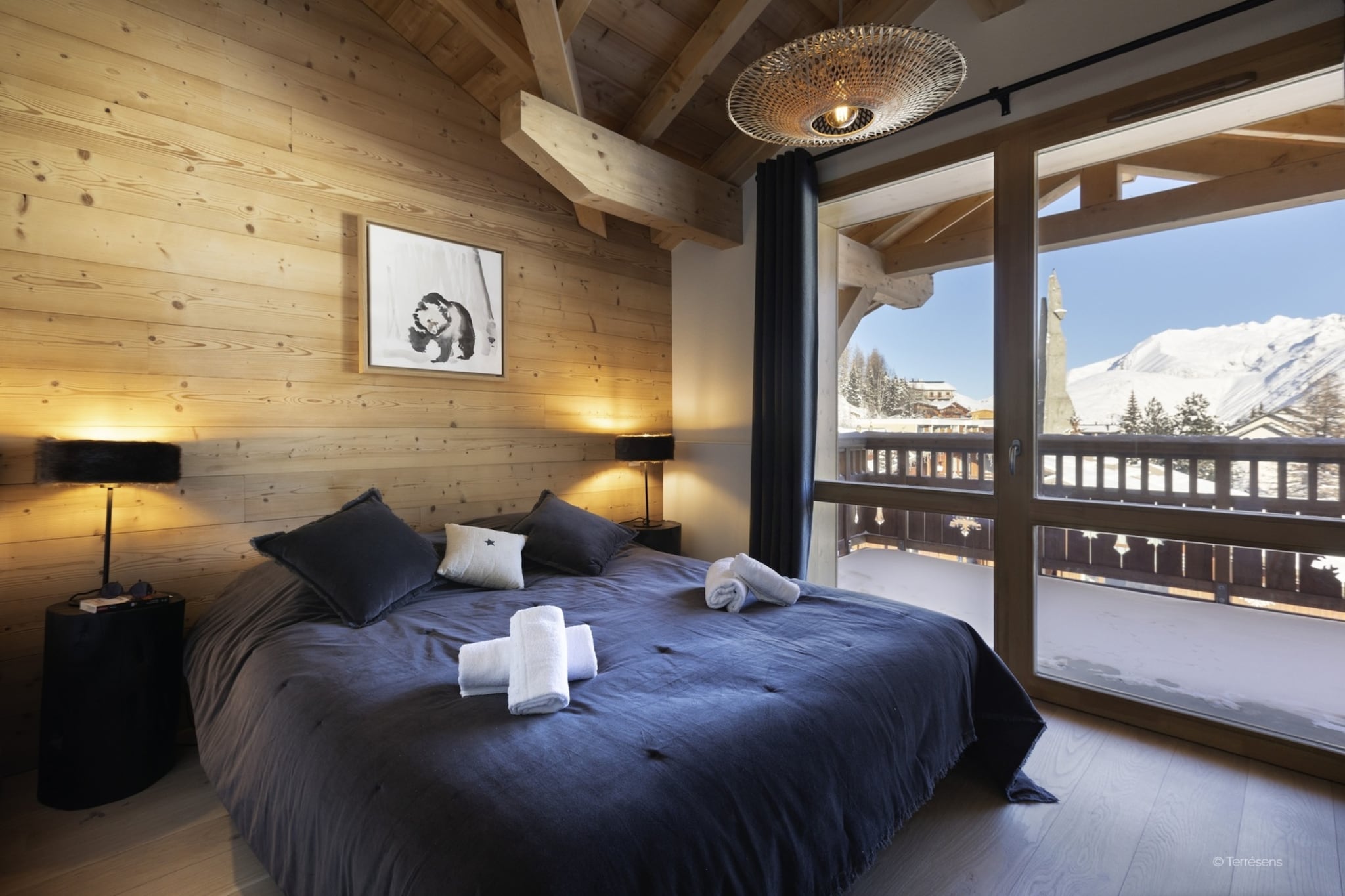 LES DEUX ALPES Neige et Soleil -A48S-Slaapkamer