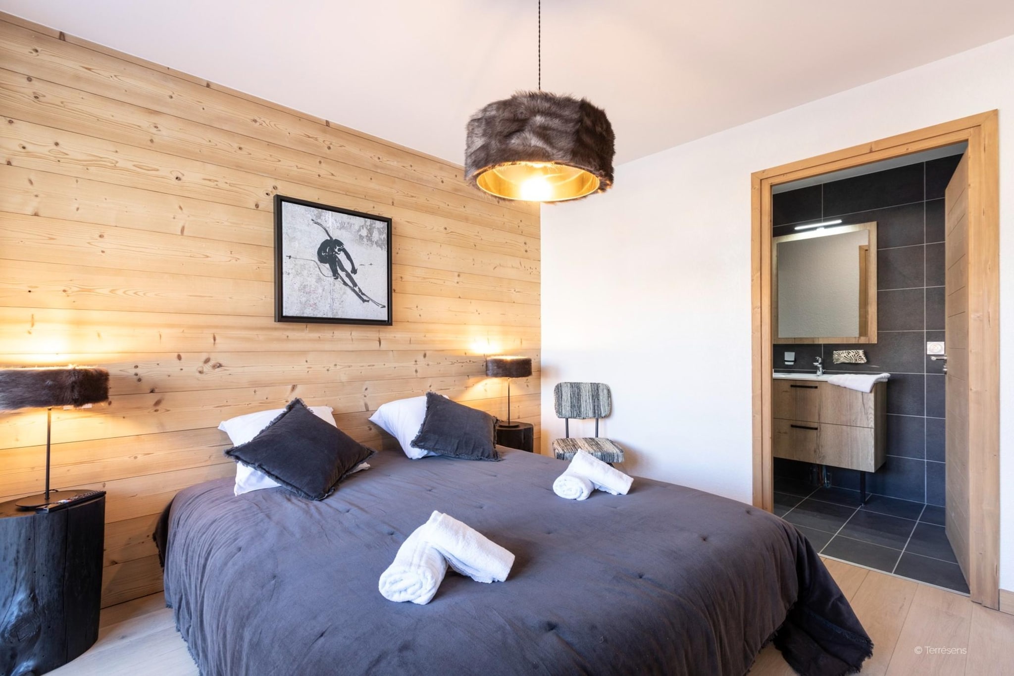 LES DEUX ALPES Neige et Soleil -A48S-Slaapkamer