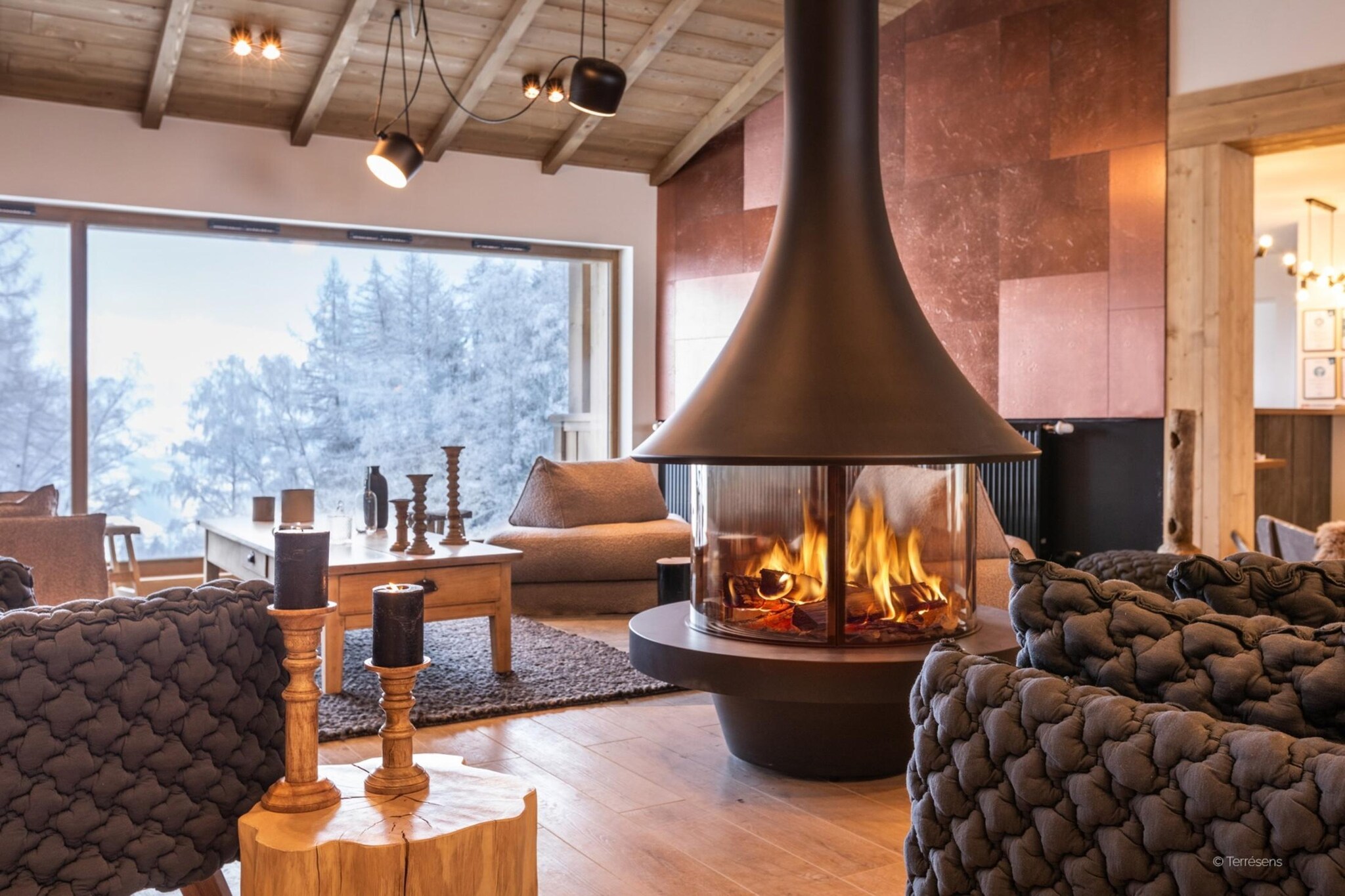 PLAGNE MONTALBERT Le Snoroc- A24S-Woonkamer