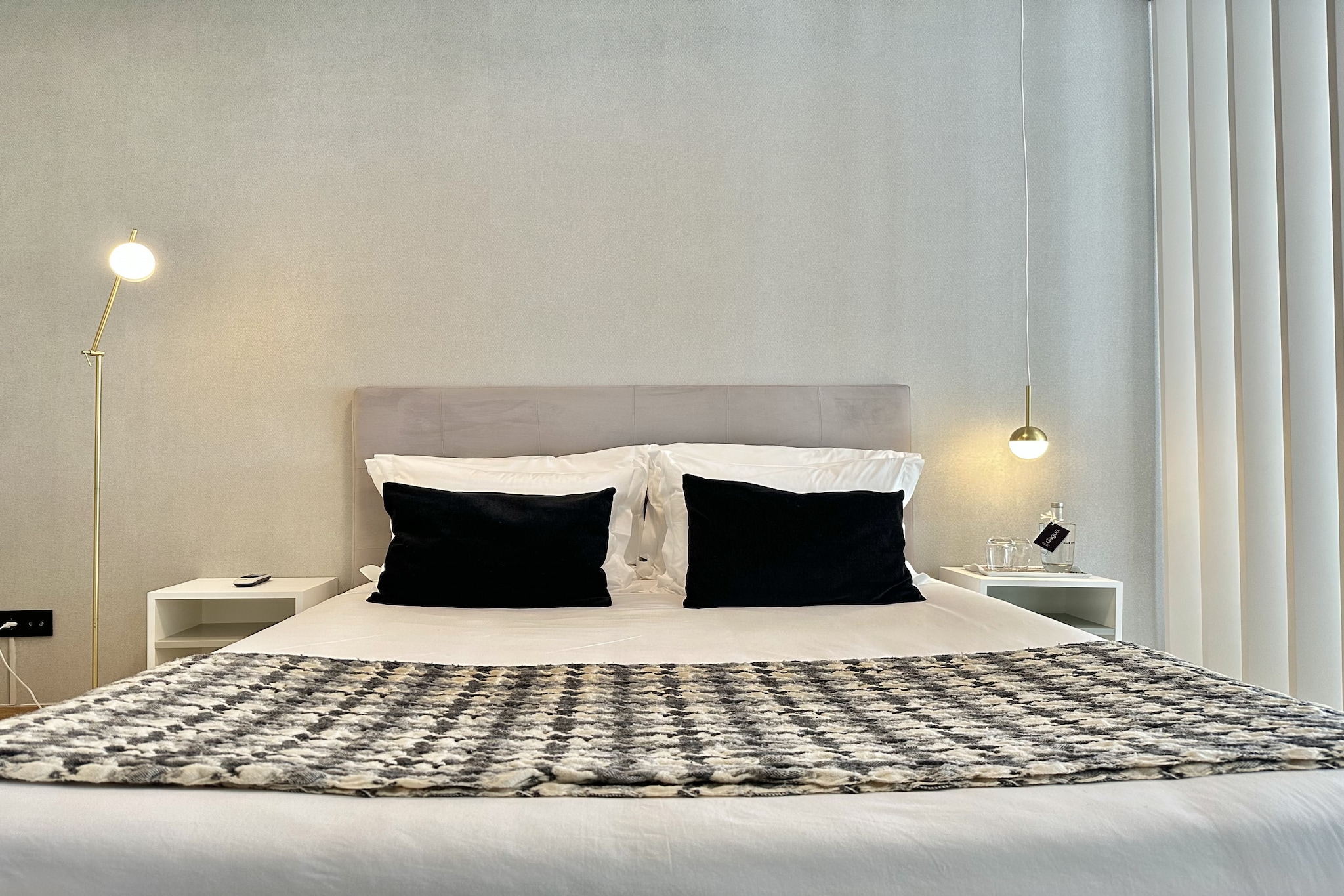 On the 2nd floor: (Kitchen(electric kettle, toaster, coffee machine, oven, microwave, fridge-freezer, Juicer, dishes and cutlery, Cooking basics), Living/bed room(double bed, TV(satellite), dining table(2 persons), seating area), bathroom(shower, washbasin, toilet, hairdryer), Internet access)\n\nwashing machine, air conditioning, iron