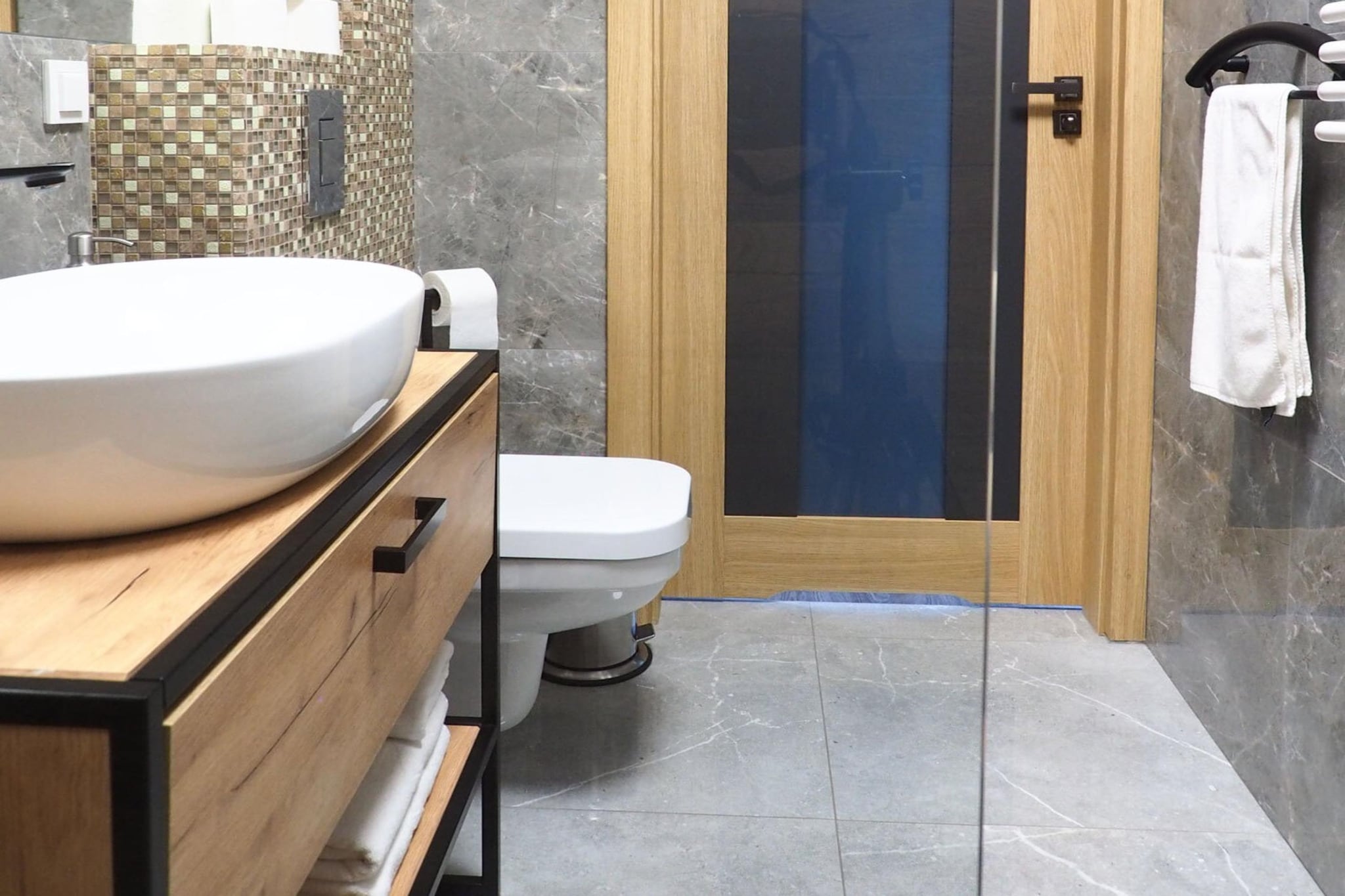Luksusowy apartament w Międzyzdrojach Promenada Gwiazd 14c/31 - Badkamer