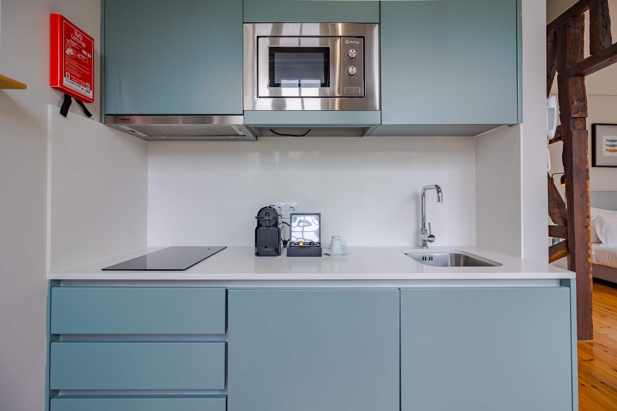 Pretty apartment with modern comforts