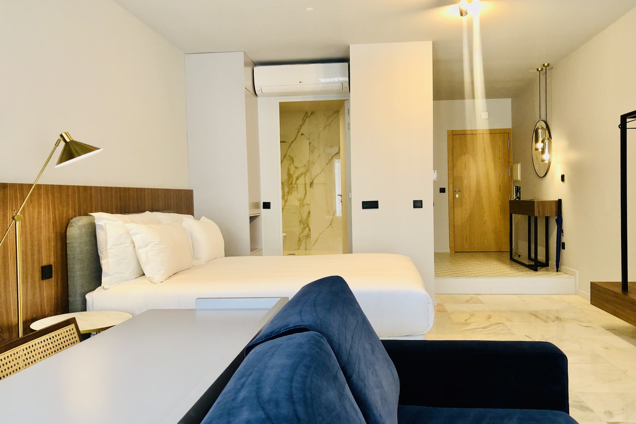 Property, along with an inviting atmosphere, offers a cozy apartment with two comfortable bedrooms, ideal for up to four guests. The home is not pet-friendly, ensuring a peaceful stay for all guests. Inside, the living area features a spacious sofa, perfect for relaxation, and a balcony for enjoying outdoor views. Additional amenities include the option to rent a baby crib and high chair, making it suitable for families with young children. The holiday home also offers free Wi-Fi, ensuring guests can stay connected during their stay.
Located in a vibrant neighborhood, the property is close to several popular attractions. Guests can explore the local cafes, boutiques, and markets that give the area its unique charm. A short walk away, you’ll find historic sites, scenic parks, and convenient public transportation options. The nearest train station and bus stops are within walking distance, offering easy access to nearby towns and cities. The nearest airport is just a short drive away, ensuring a smooth arrival and departure experience.
The property boasts a well-equipped kitchen, perfect for preparing meals during your stay. It includes a fridge, stove, microwave, and essential cooking utensils. The clean and modern washroom features a shower, towels, and complimentary toiletries. Guests can also enjoy the convenience of on-site laundry facilities. These added amenities provide everything needed for a comfortable, self-sufficient stay.