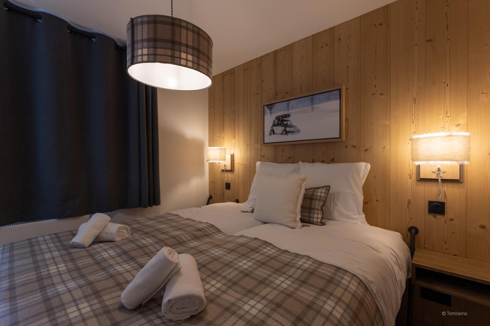 SERRE CHEVALIER Le Cristal Lodge-A36S-Slaapkamer