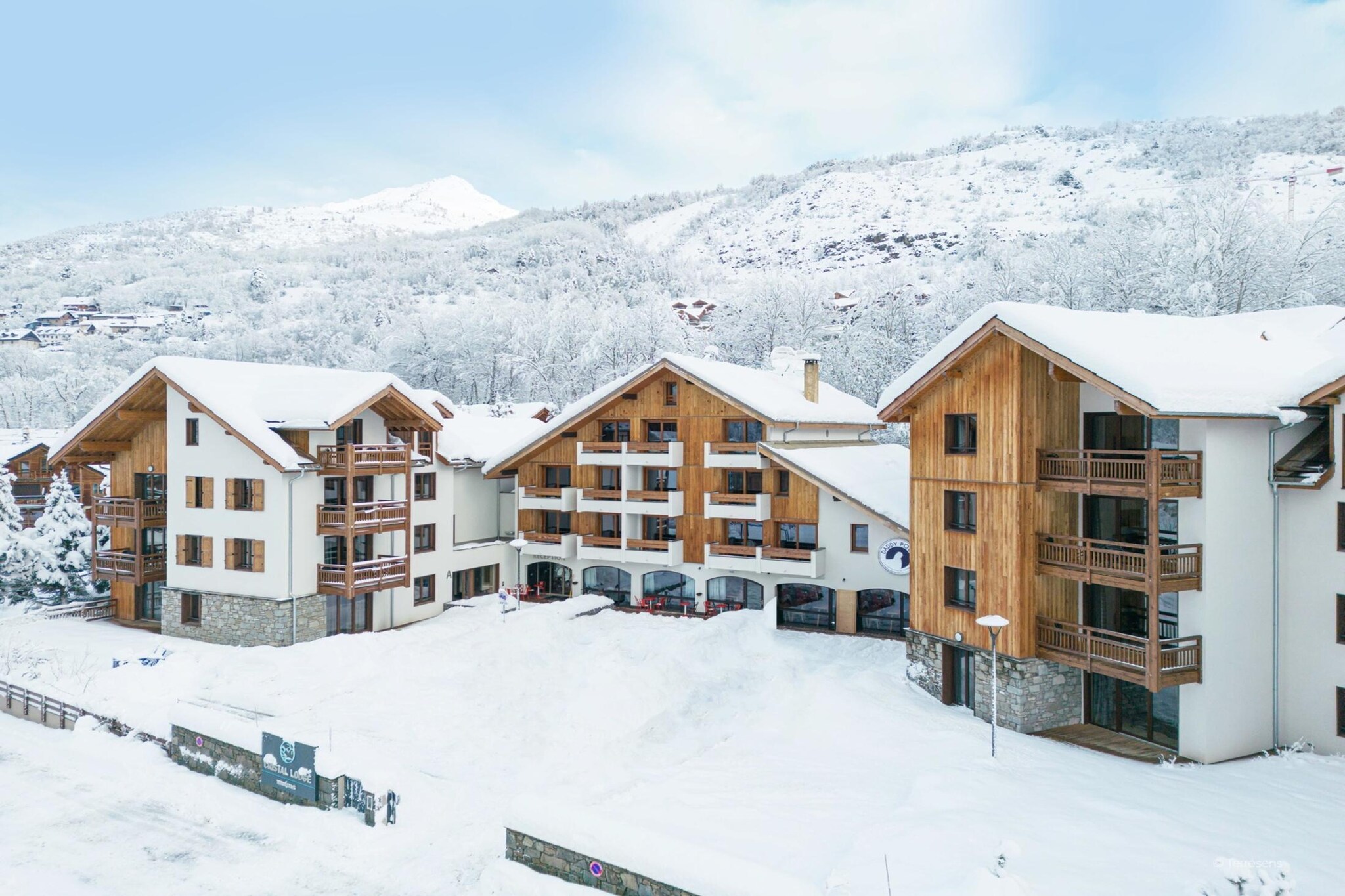SERRE CHEVALIER Le Cristal Lodge-A36P-Exterieur winter