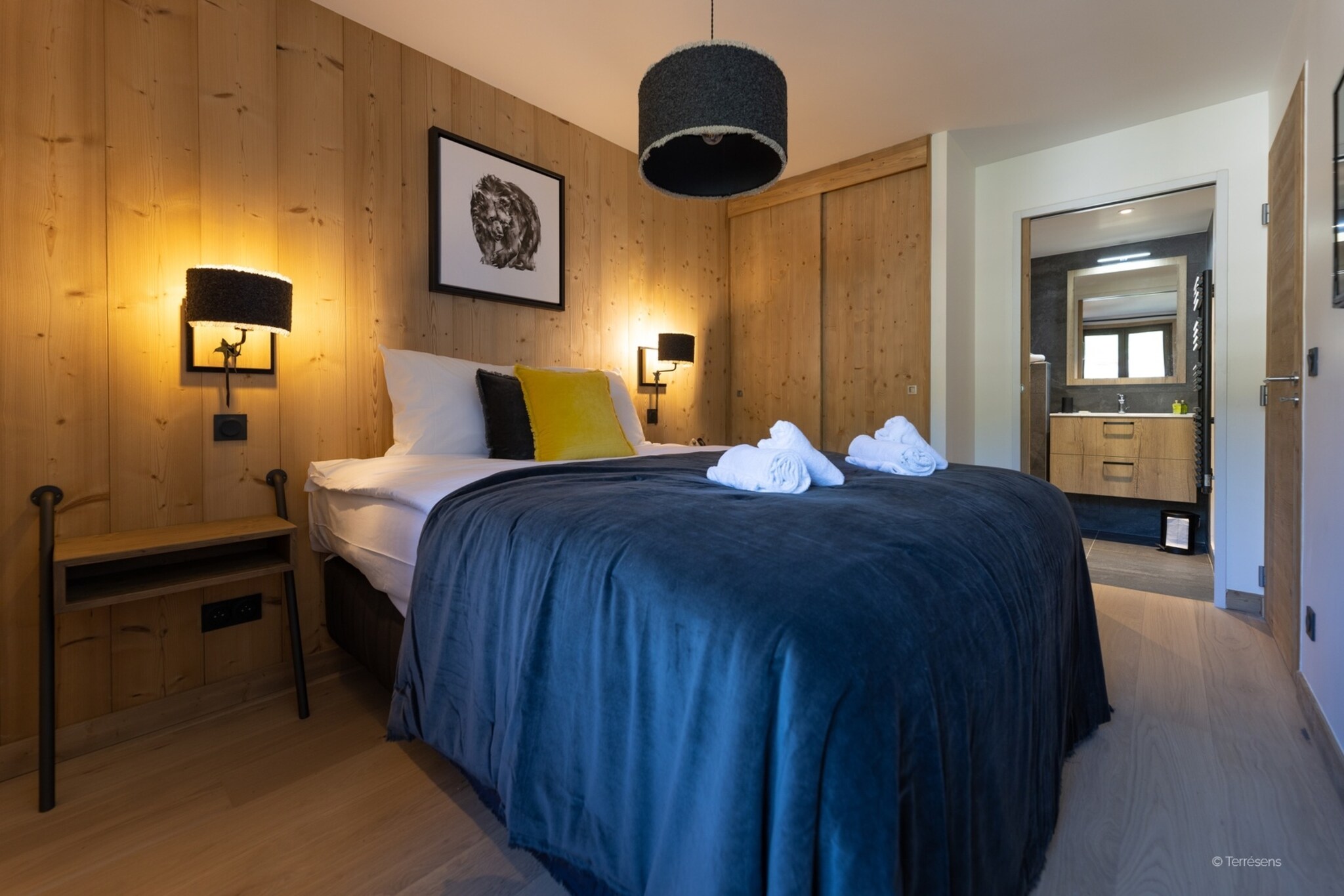 SERRE CHEVALIER Le Cristal Lodge-A38P-Slaapkamer