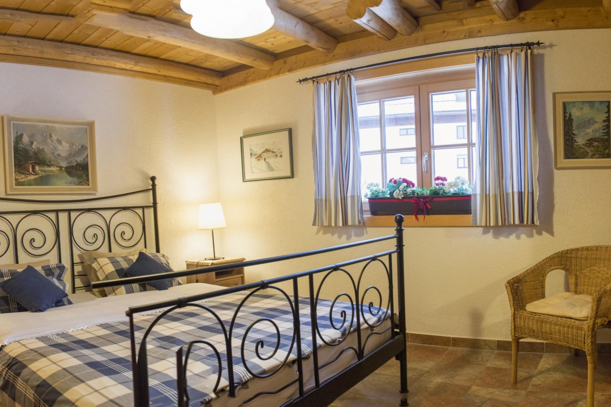 Blockhaus Schwalbennest - Schlafzimmer