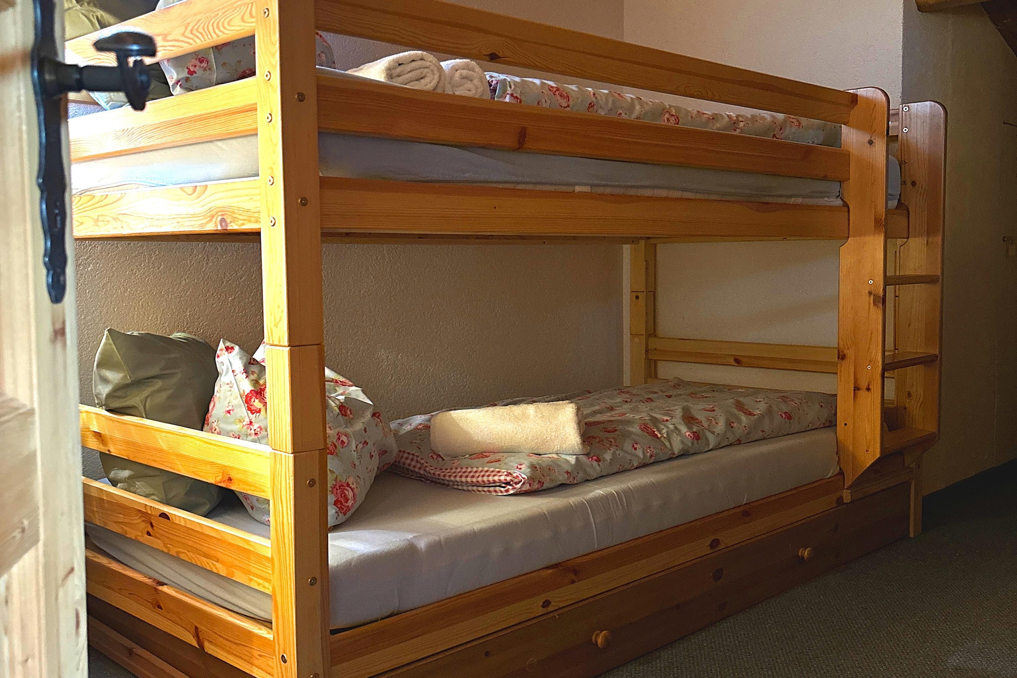 Blockhaus Schwalbennest - Schlafzimmer