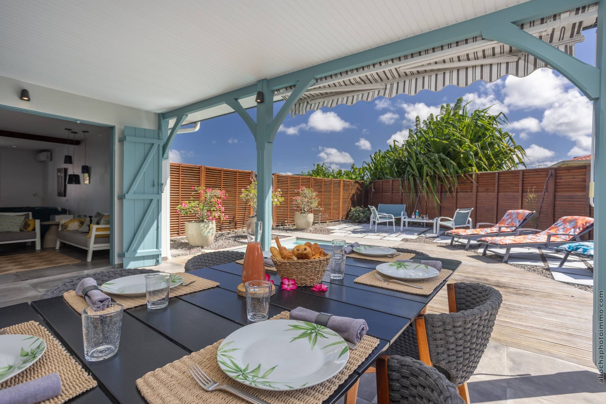 2 Villas avec 2 Piscines-Terrasbalkon