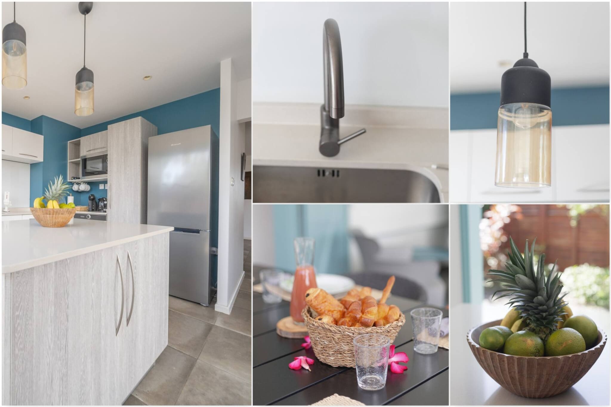 2 Villas avec 2 Piscines-Keuken