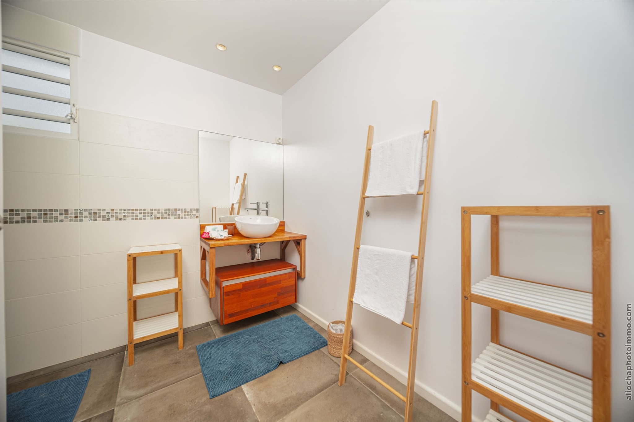 2 Villas avec 2 Piscines-Badkamer