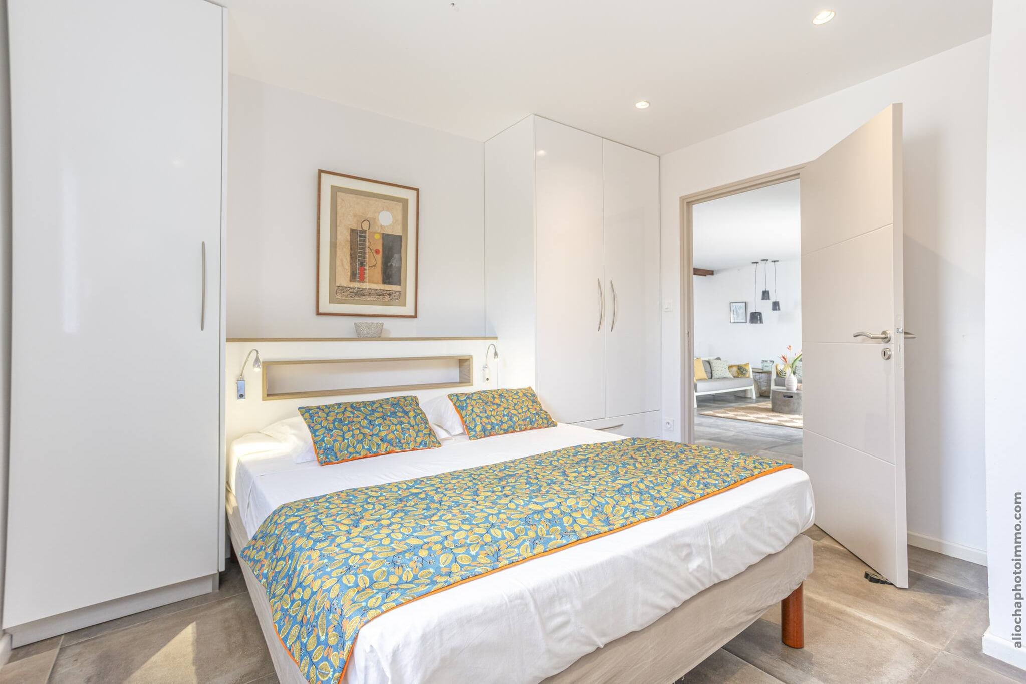 2 Villas avec 2 Piscines-Slaapkamer