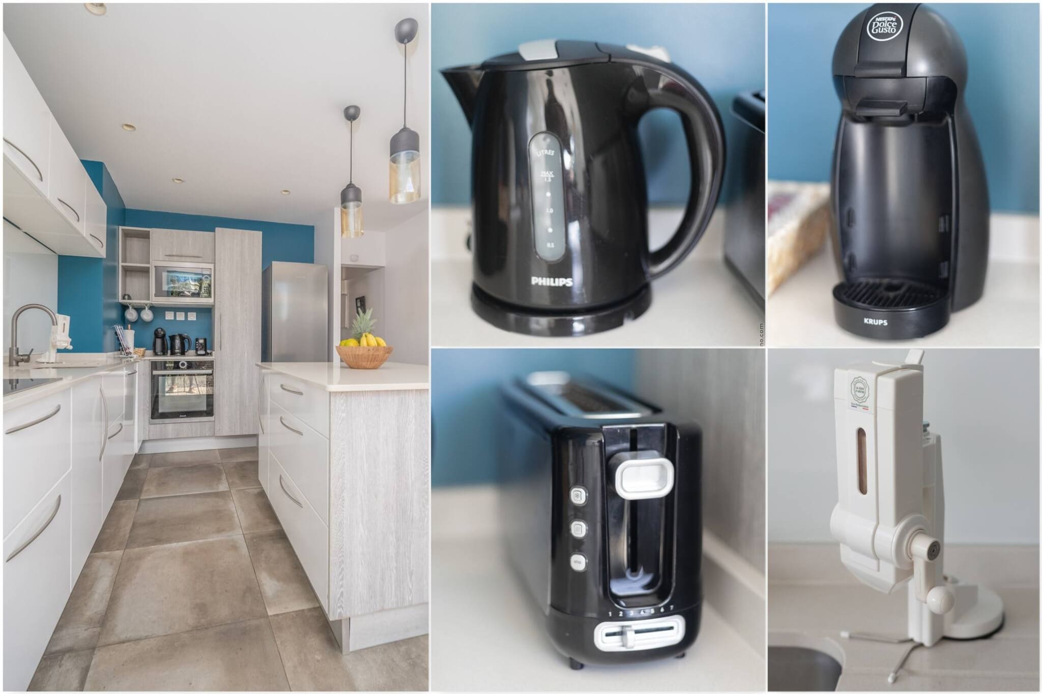 2 Villas avec 2 Piscines-Keuken