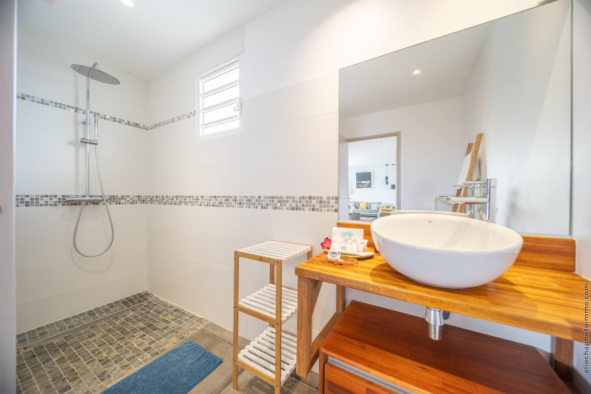 2 Villas avec 2 Piscines-Badkamer