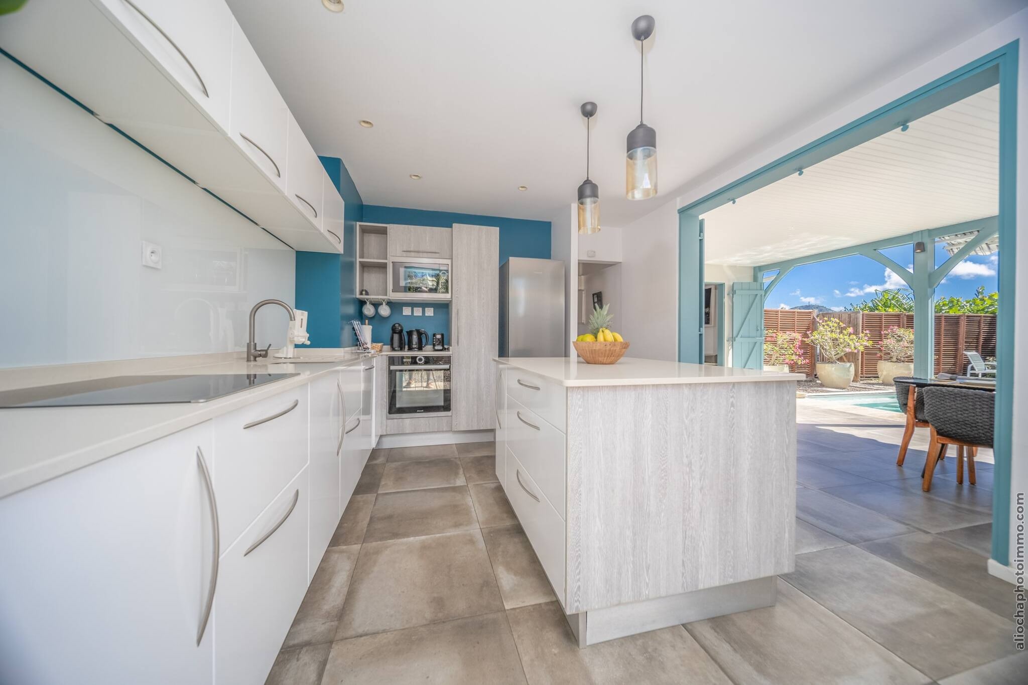 2 Villas avec 2 Piscines-Keuken