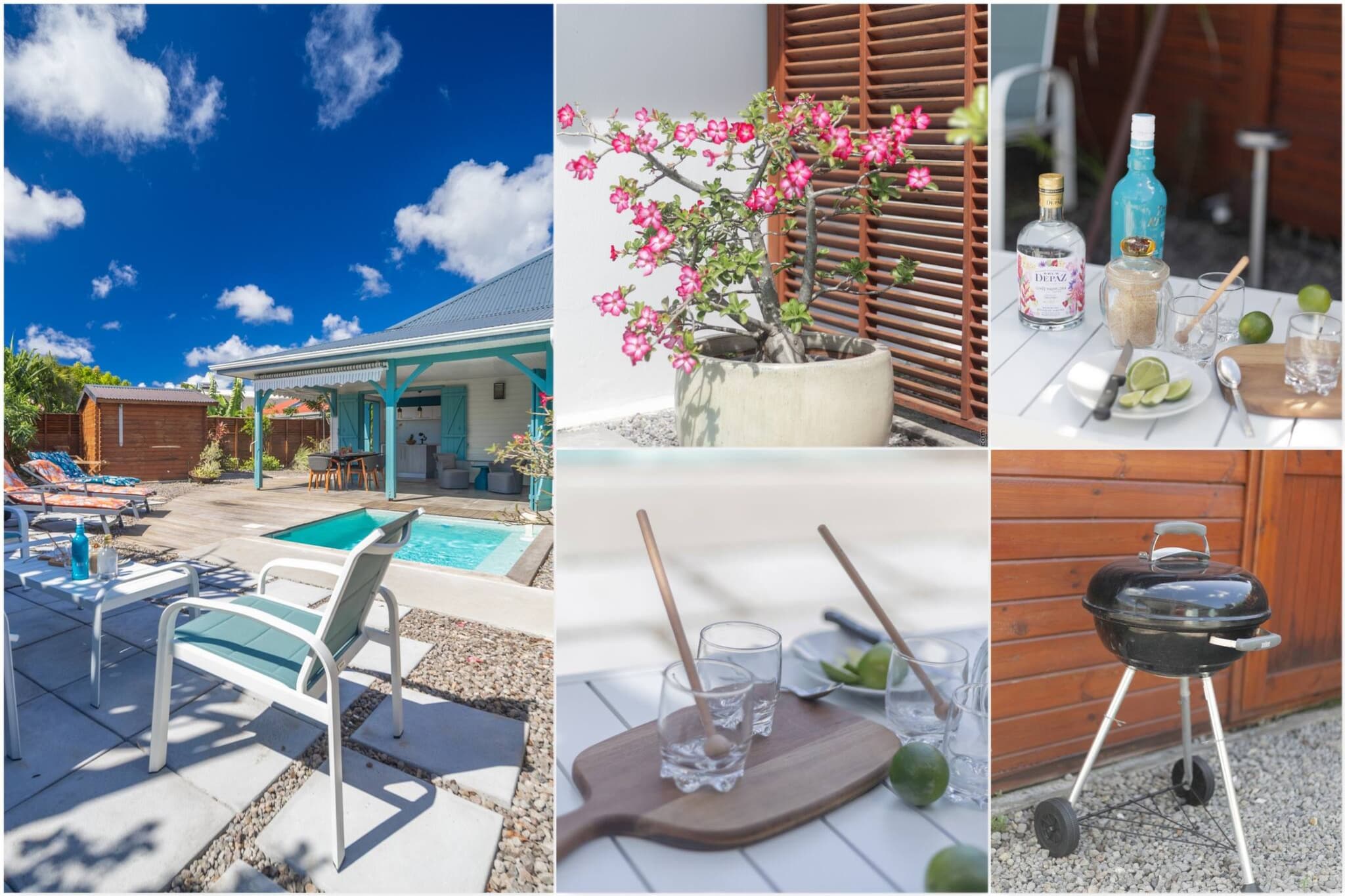 2 Villas avec 2 Piscines-Terrasbalkon