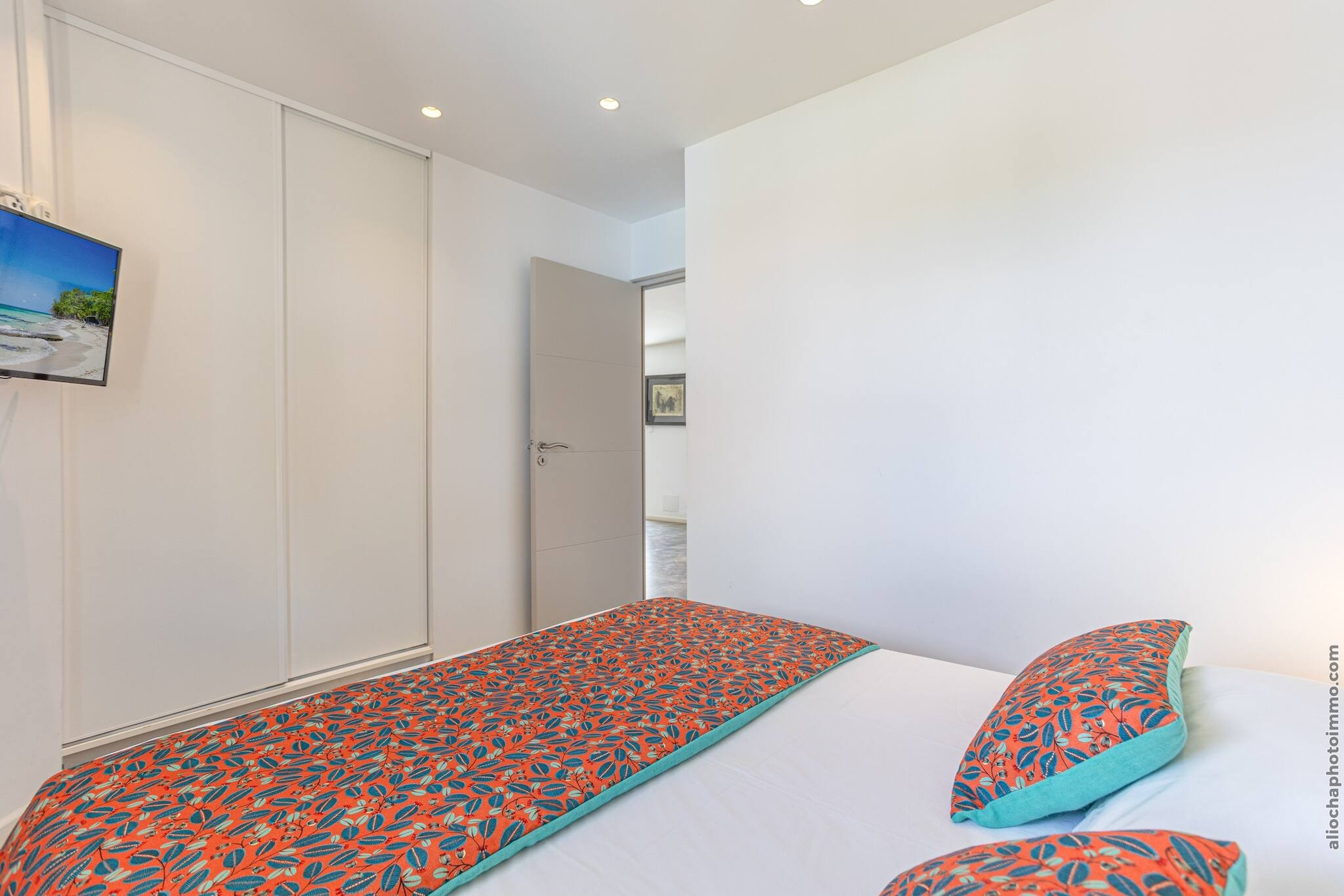 2 Villas avec 2 Piscines-Slaapkamer