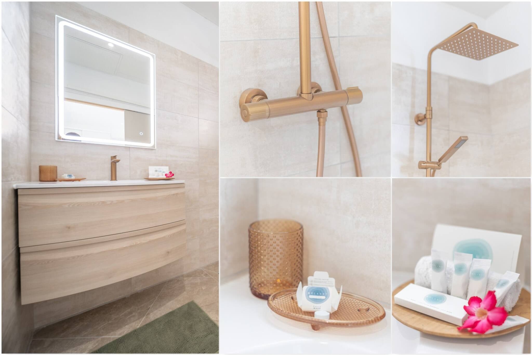 2 Villas avec 2 Piscines-Badkamer