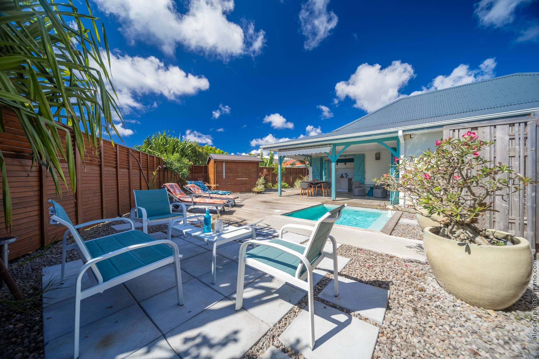 2 Villas avec 2 Piscines-Terrasbalkon