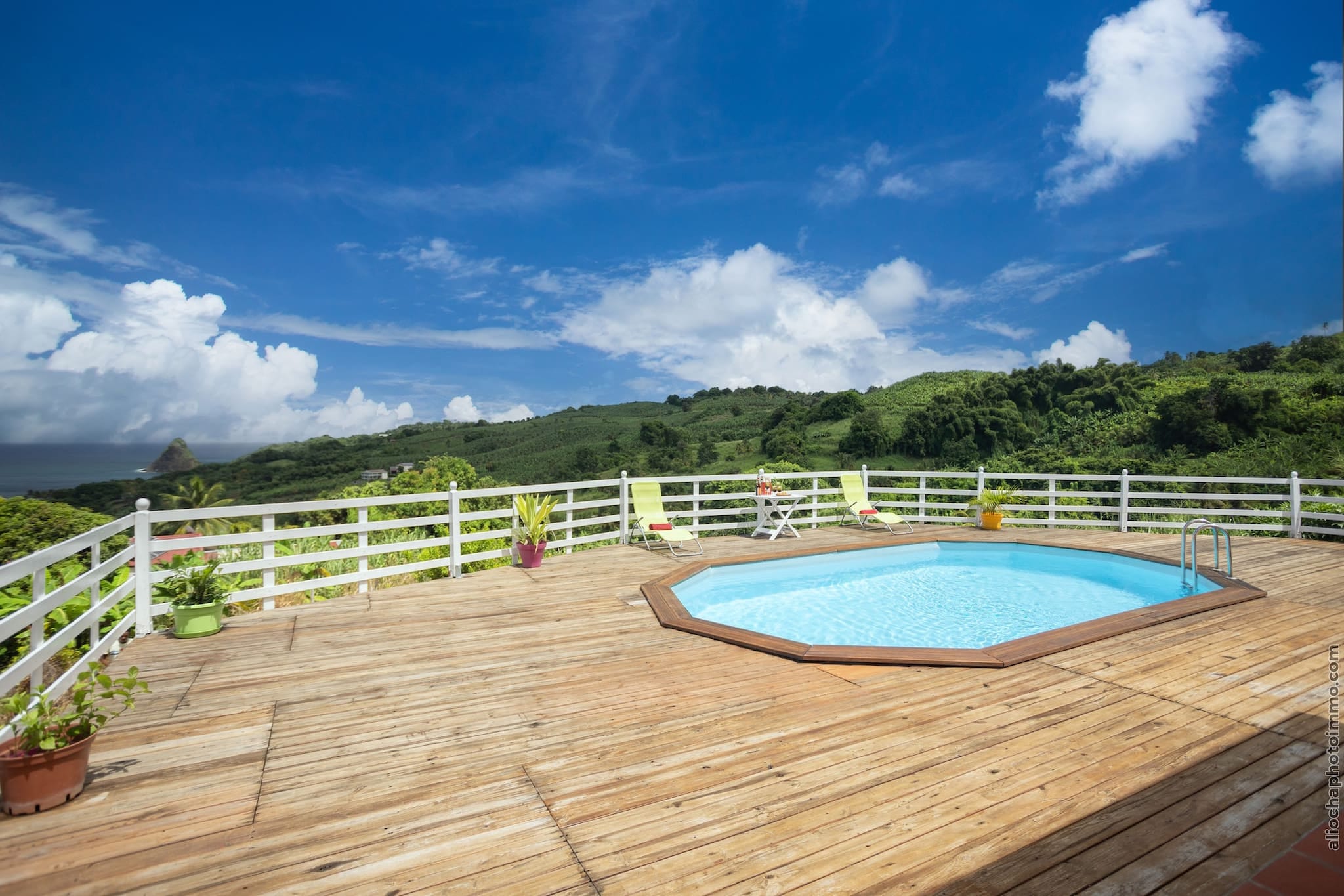 2 Bungalows avec Piscine-Zwembad