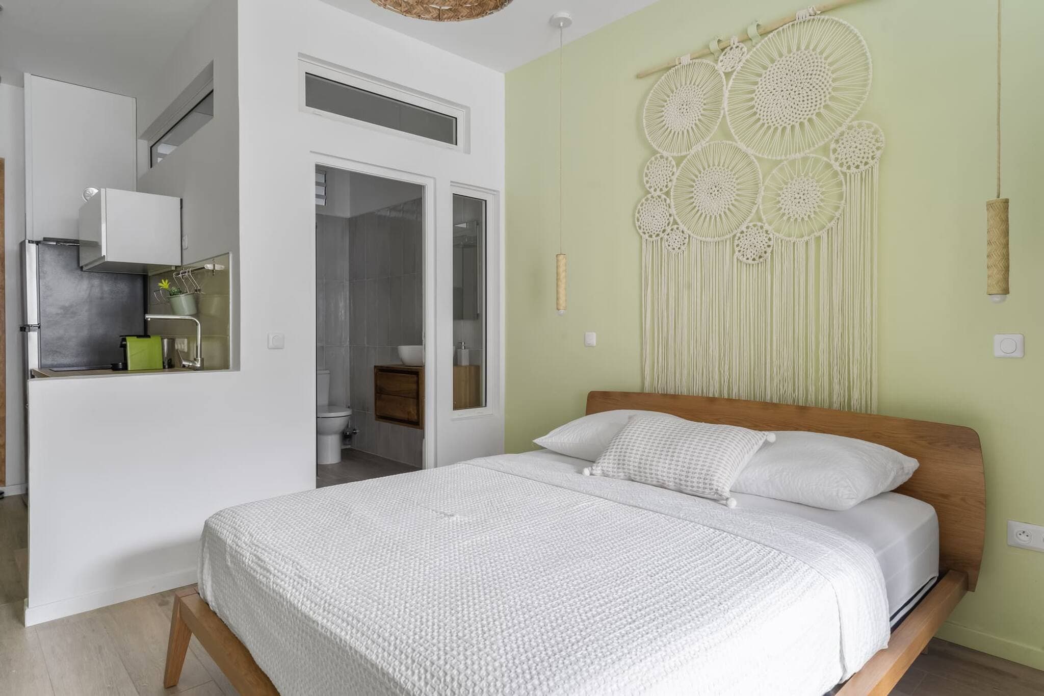 Studios Bohème, Tropical et Chic-Slaapkamer
