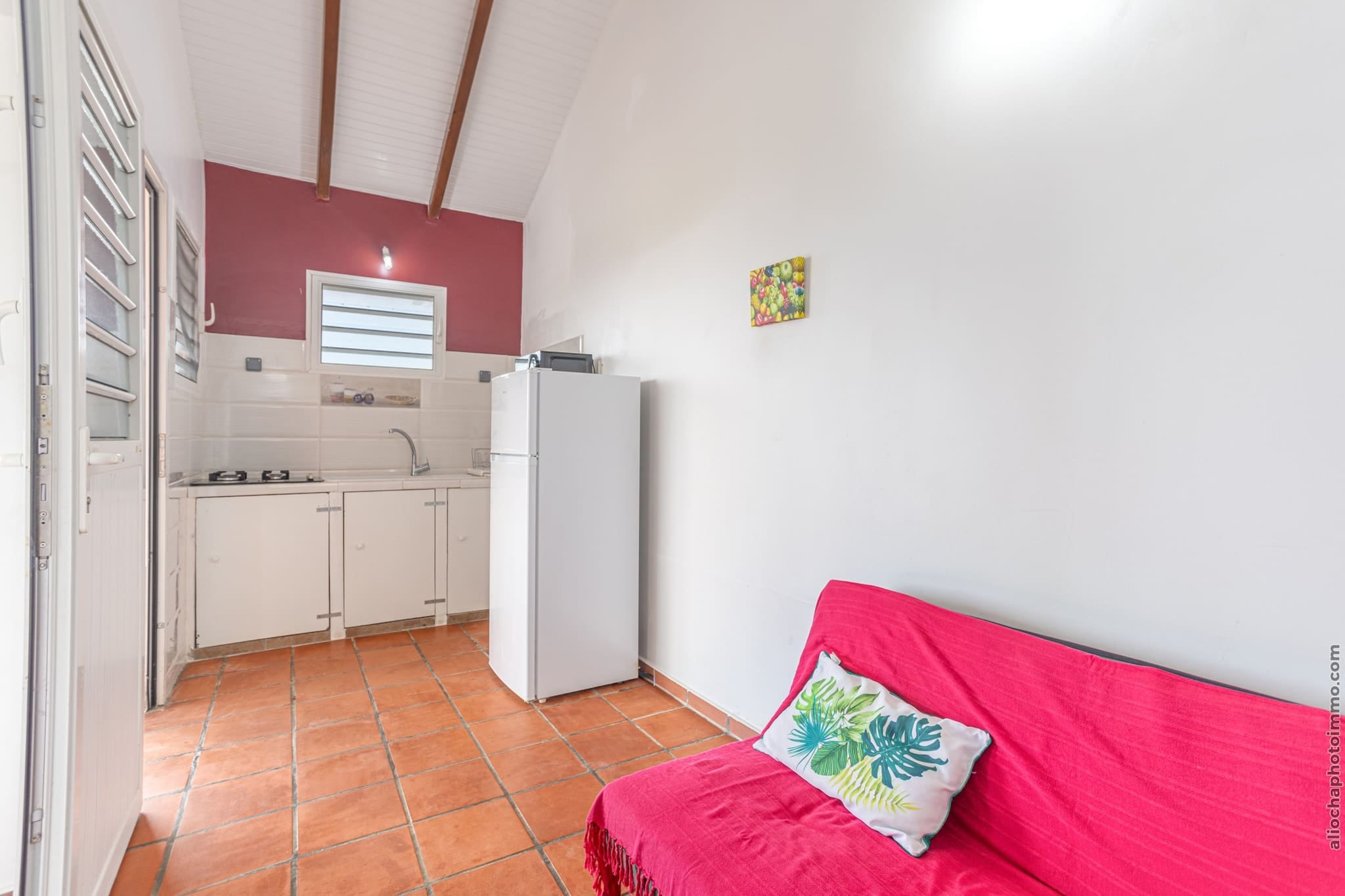 Bungalow avec piscine au cœur de la Campagne Oge-Wohnzimmer