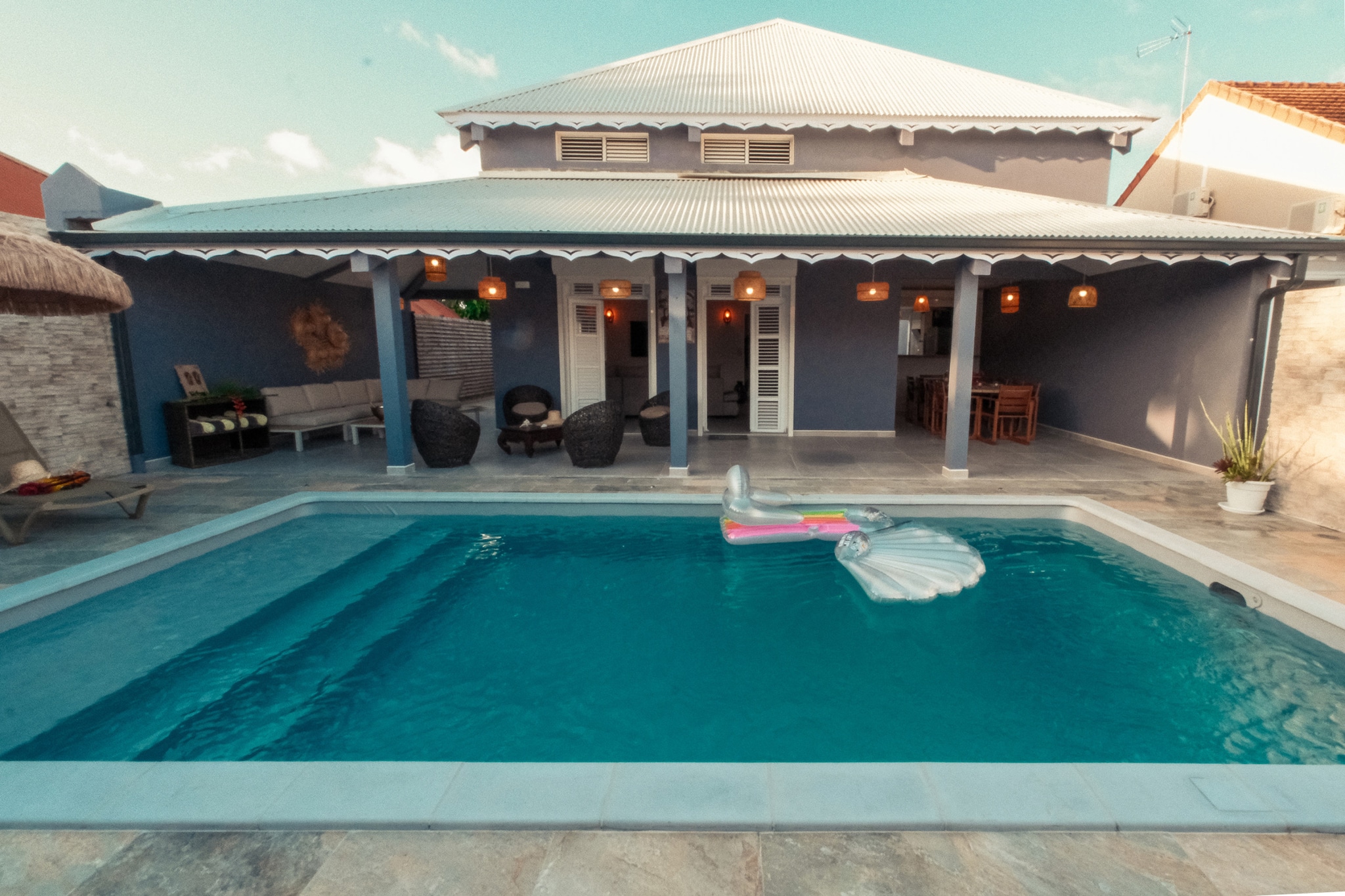 Villa L'Or de Belfond - Piscine & Plage à Pied-Zwembad