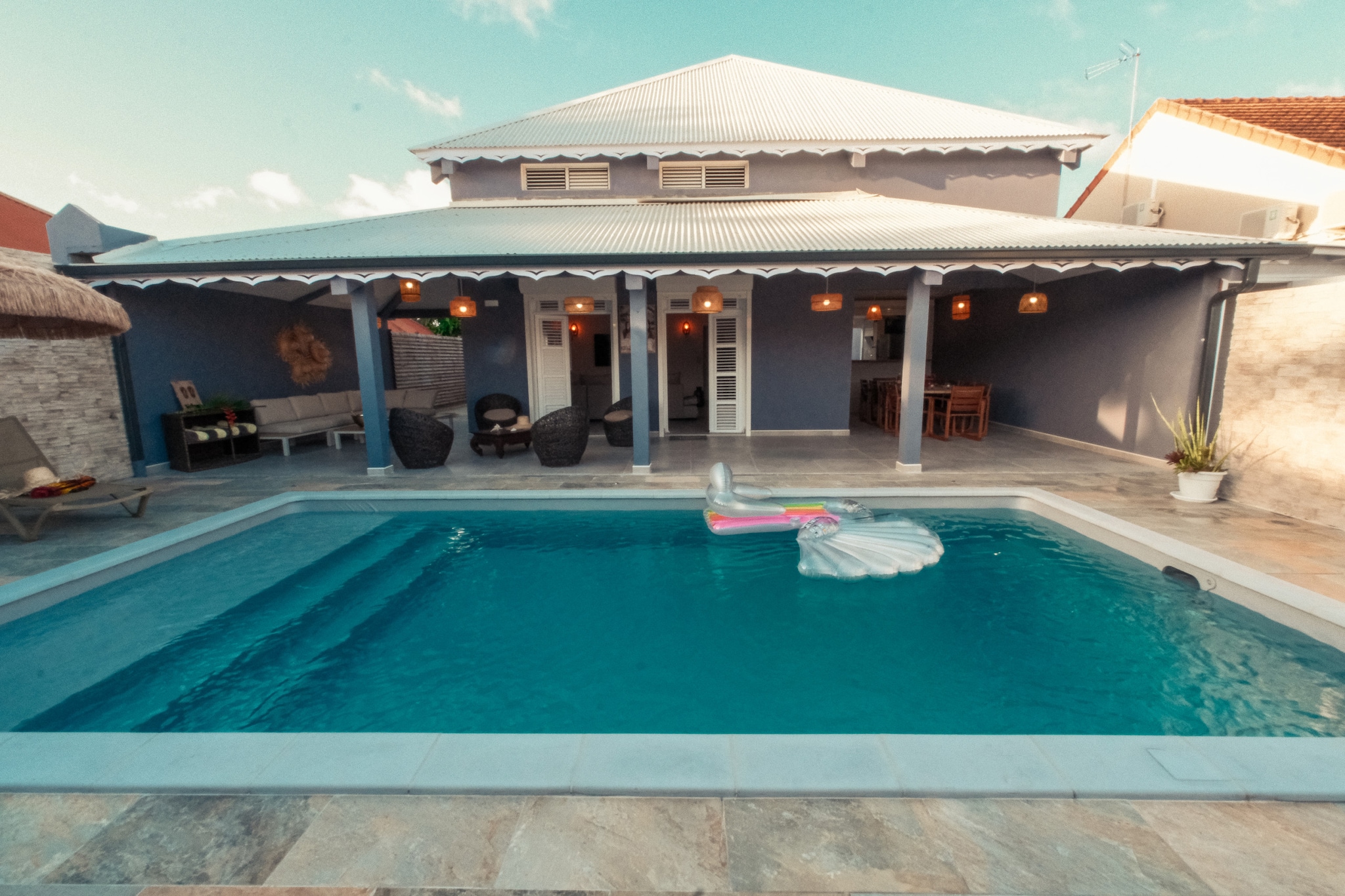 Villa L'Or de Belfond - Piscine & Plage à Pied-Zwembad