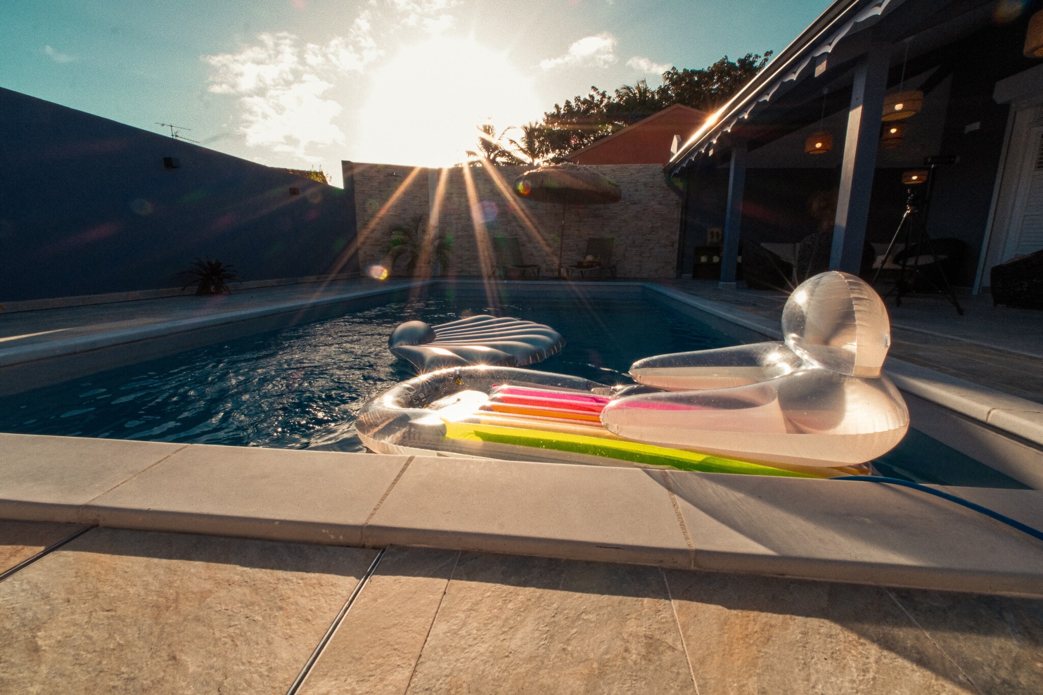 Villa L'Or de Belfond - Piscine & Plage à Pied-Zwembad