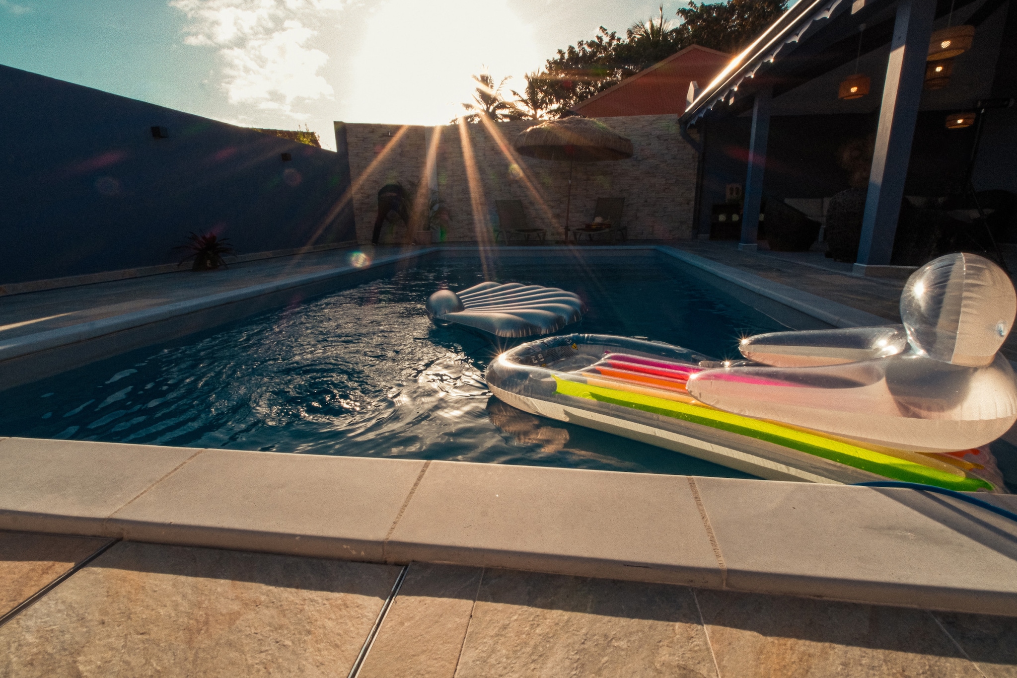 Villa L'Or de Belfond - Piscine & Plage à Pied-Zwembad