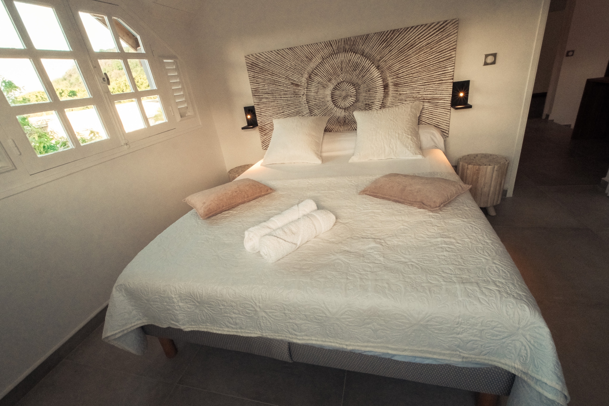 Villa L'Or de Belfond - Piscine & Plage à Pied-Slaapkamer