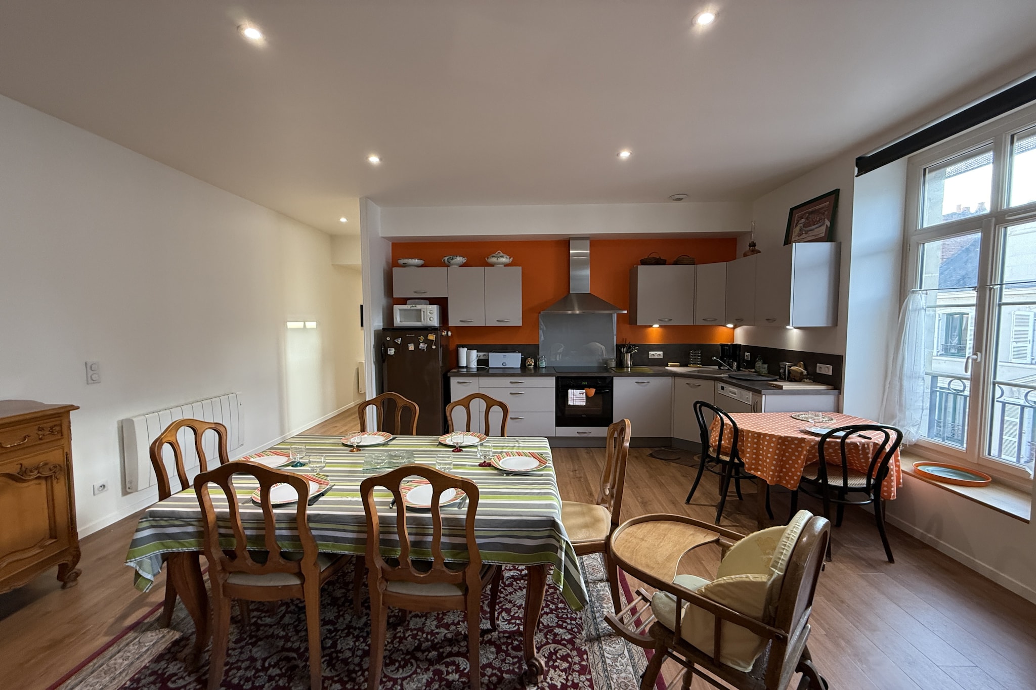 Le Chanzy - Centre - 7 pers - Rêve au Mans-Eetkamer