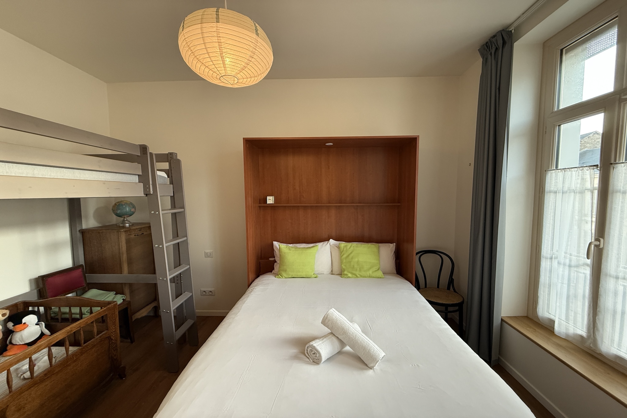Le Chanzy - Centre - 7 pers - Rêve au Mans-Slaapkamer