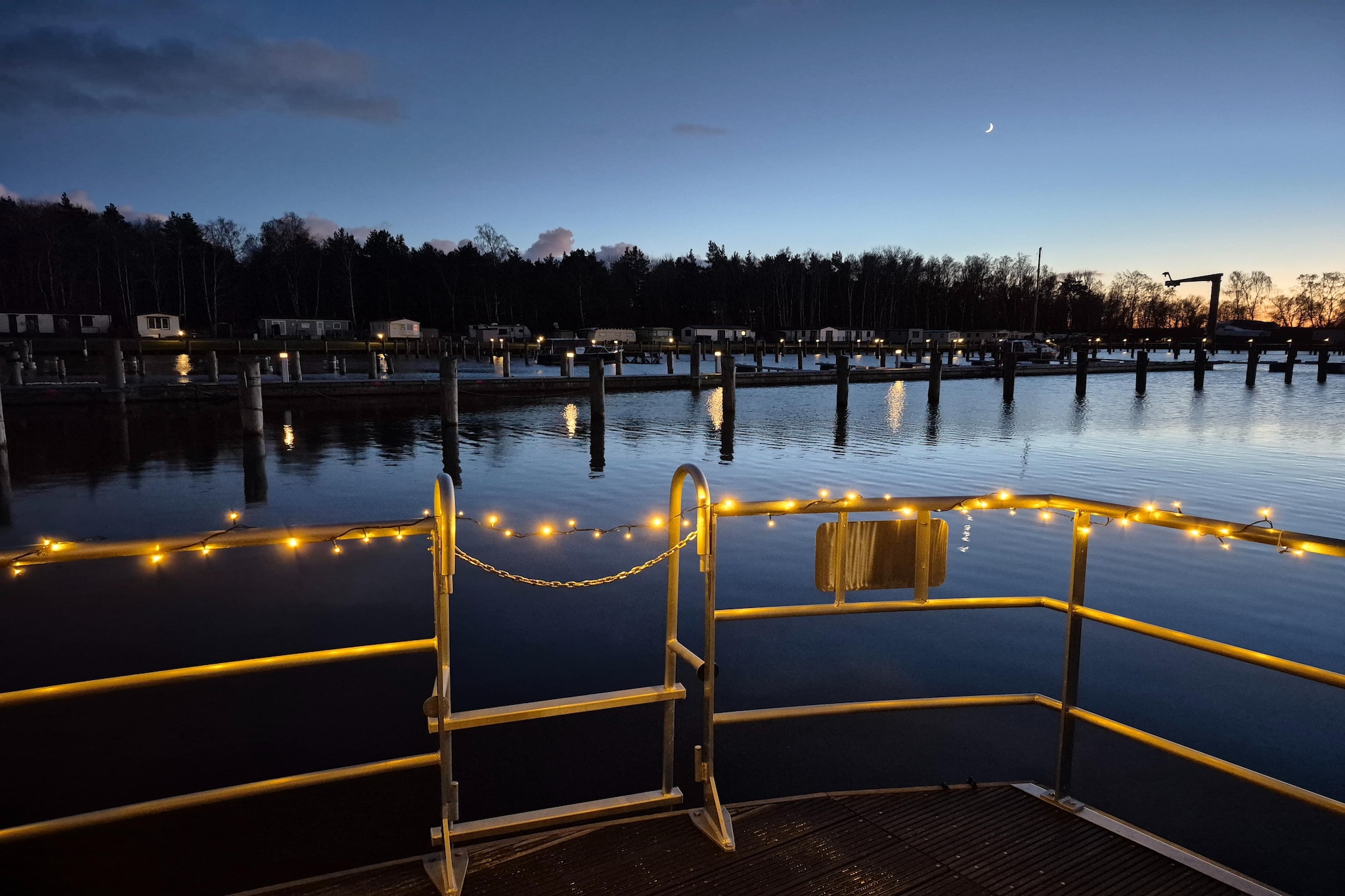 Hausboot in Peenemünde - Terrace balcony