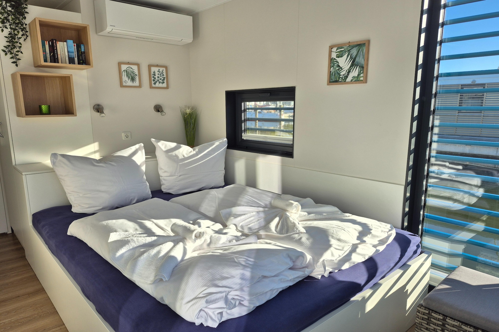Hausboot in Peenemünde - Bedroom