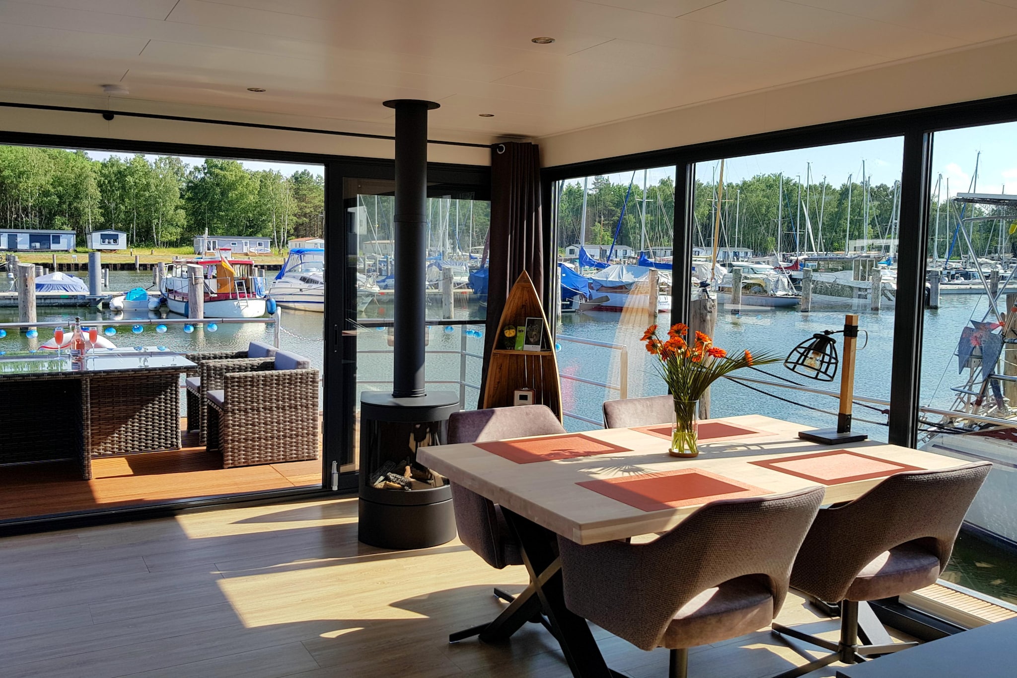Hausboot in Peenemünde