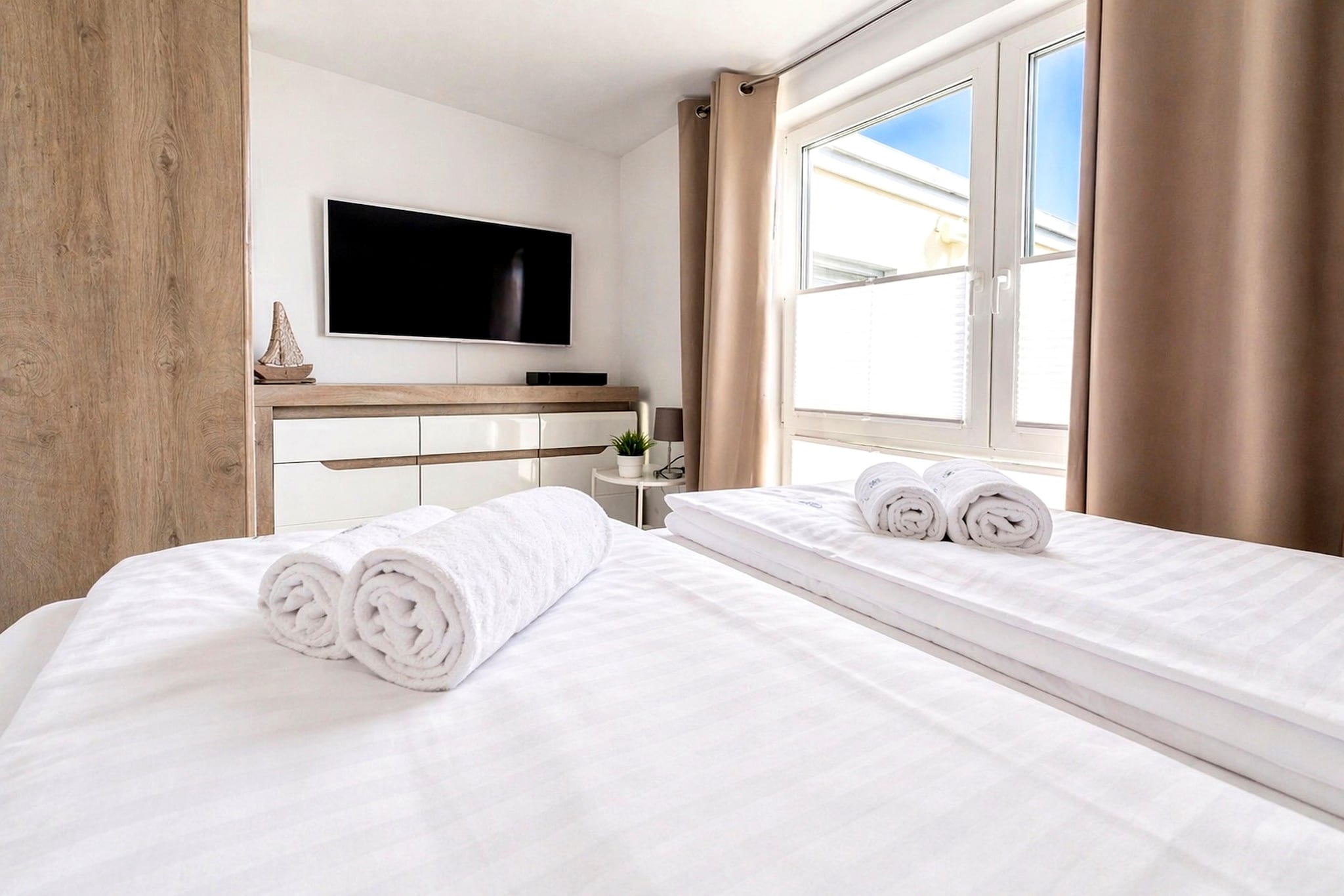 Hausboot in Peenemünde - Bedroom