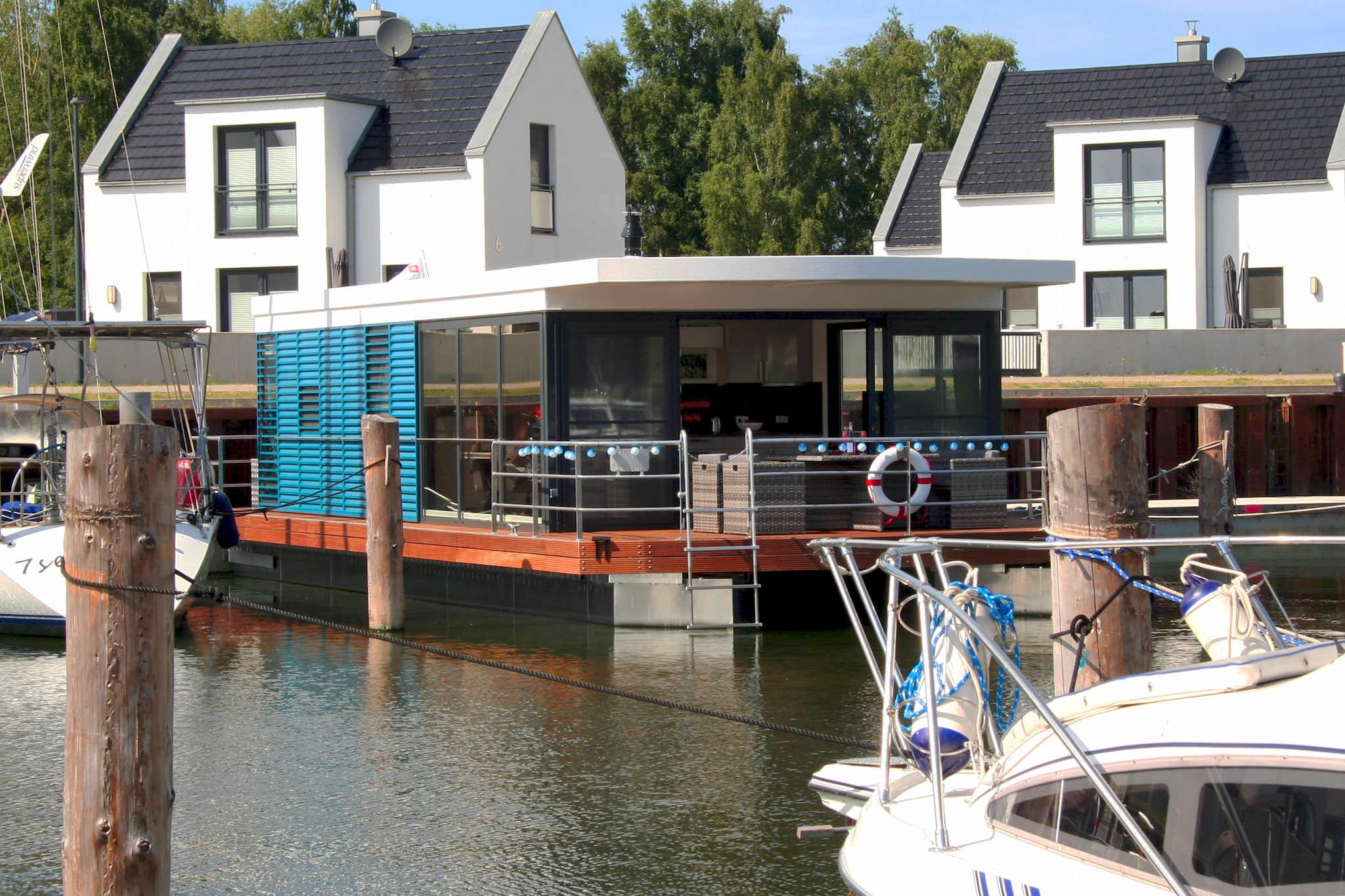 Hausboot in Peenemünde