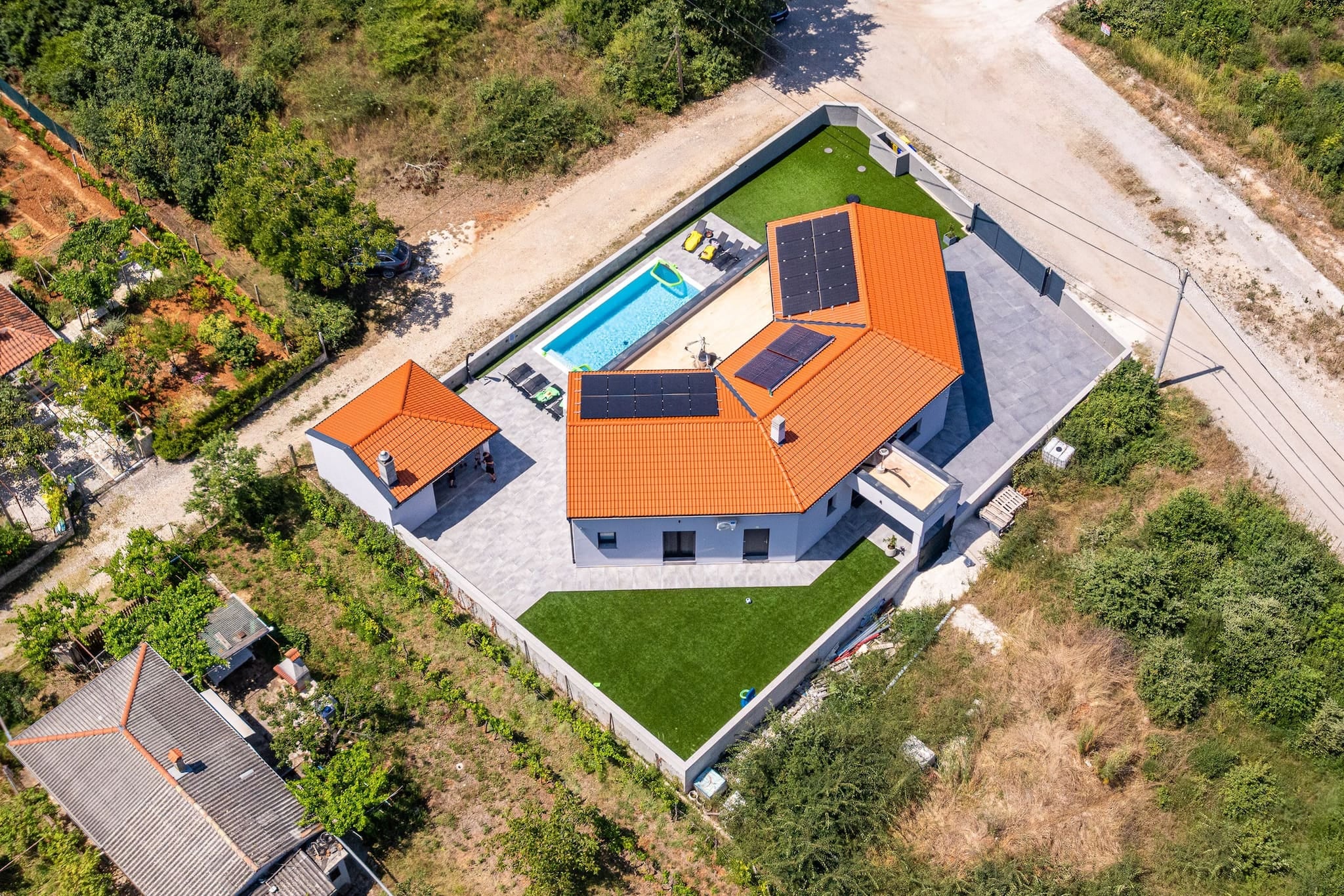 Villa Speranza with Private Illuminated Pool-Gebieden zomer 1km
