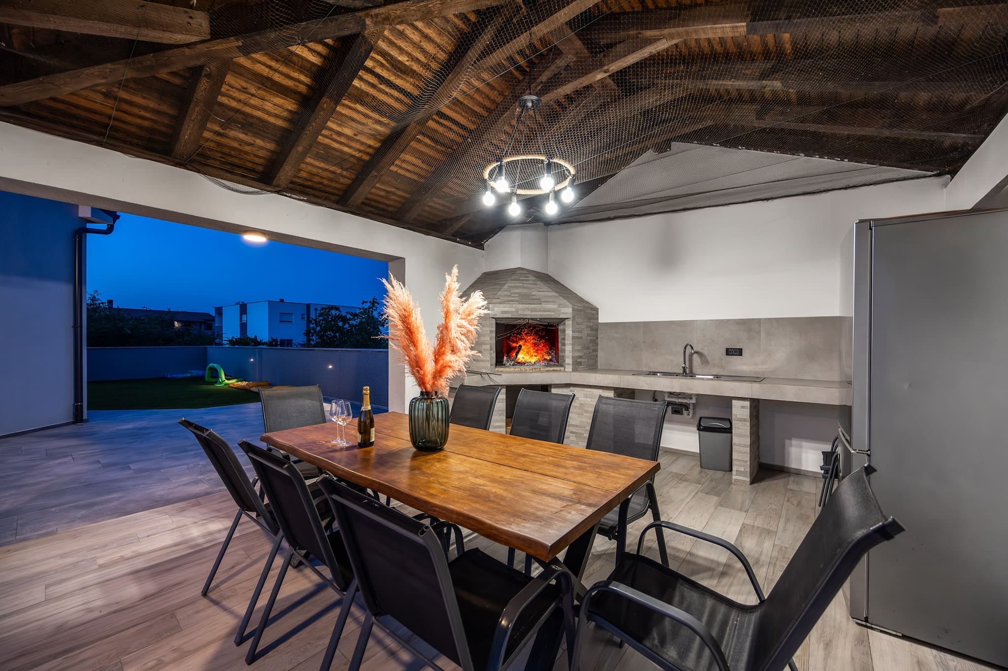 Villa Speranza with Private Illuminated Pool-Terras