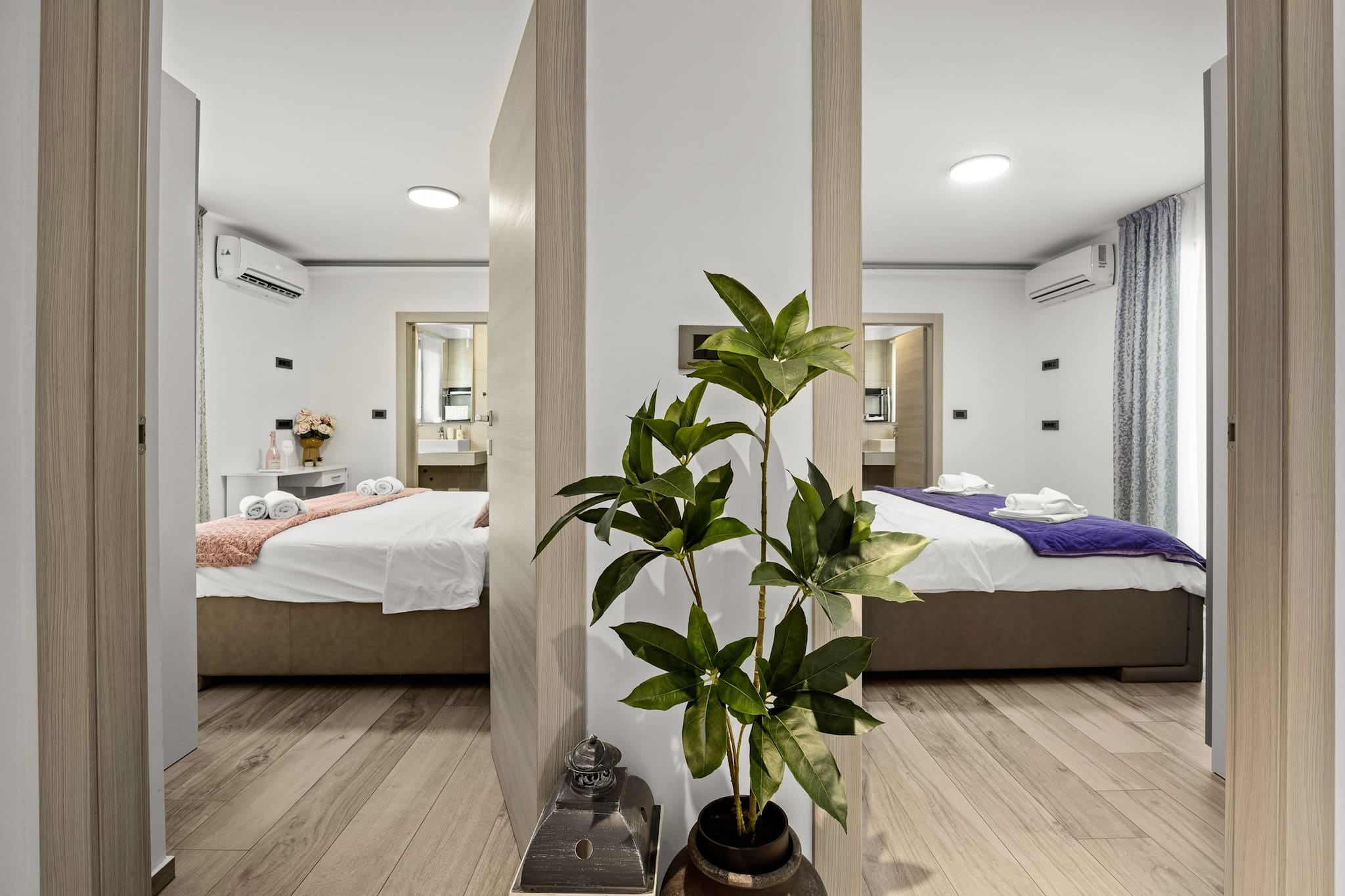 Villa Speranza with Private Illuminated Pool-Slaapkamer