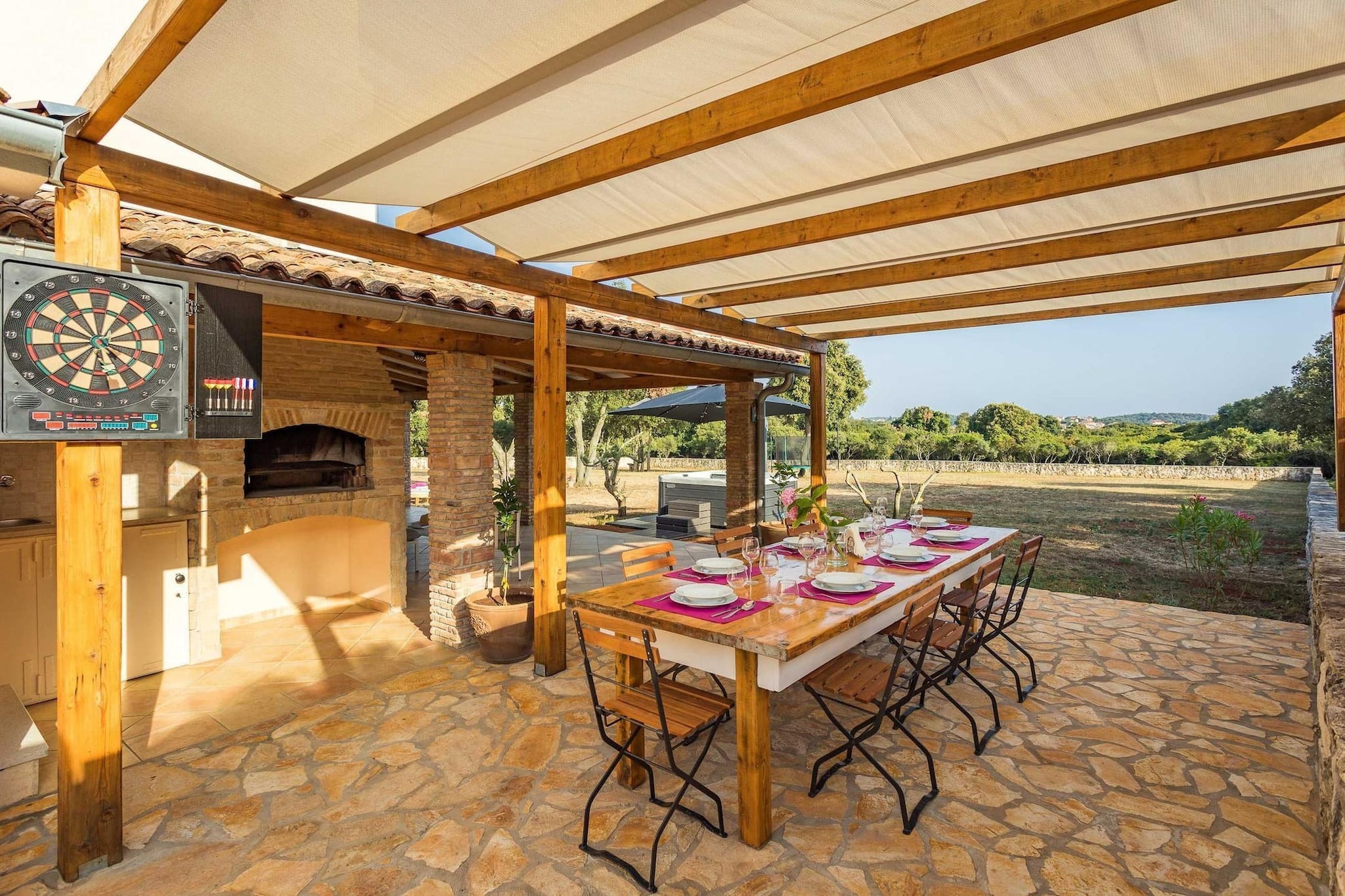 Casa Vala Romana - Big Garden, Jacuzzi, Free Bikes - Terrasbalkon