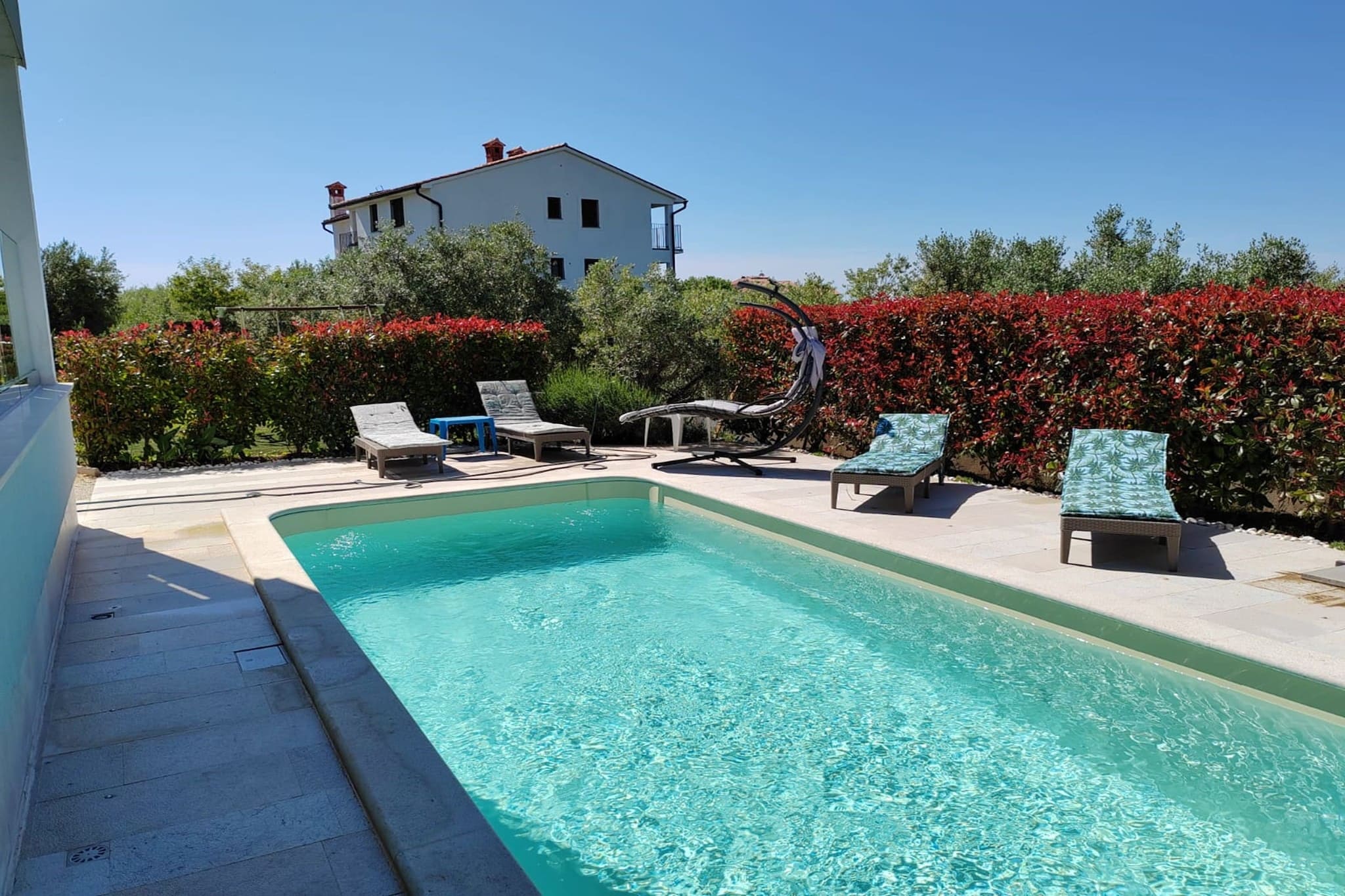 Villa with Pool and Sea View in Fazana - Horizont-Zwembad