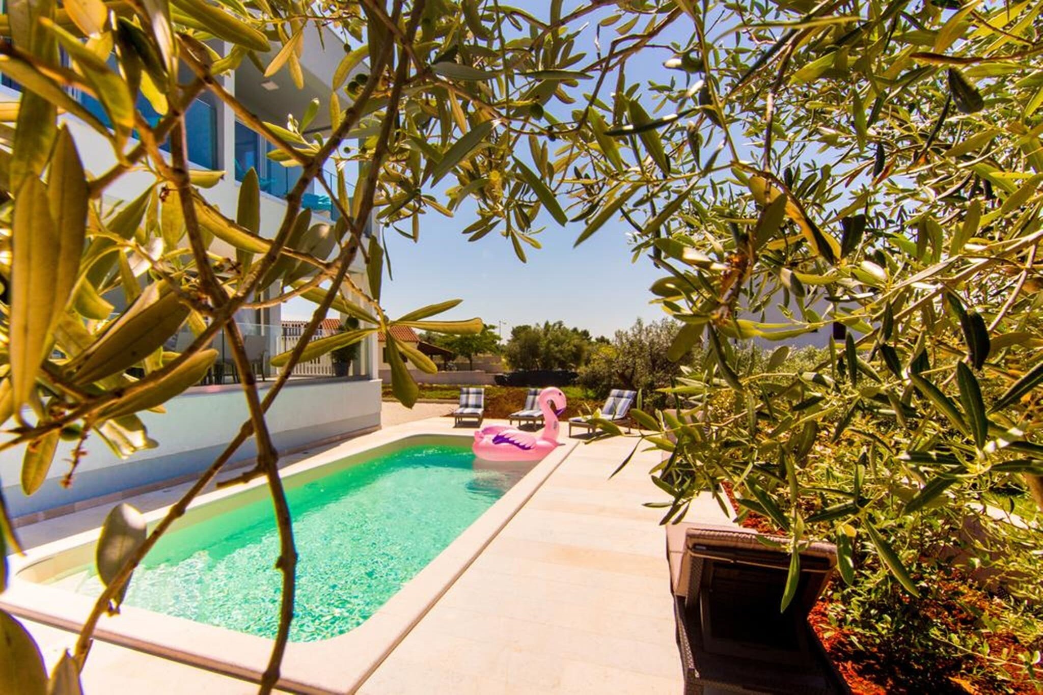 Villa with Pool and Sea View in Fazana - Horizont-Zwembad