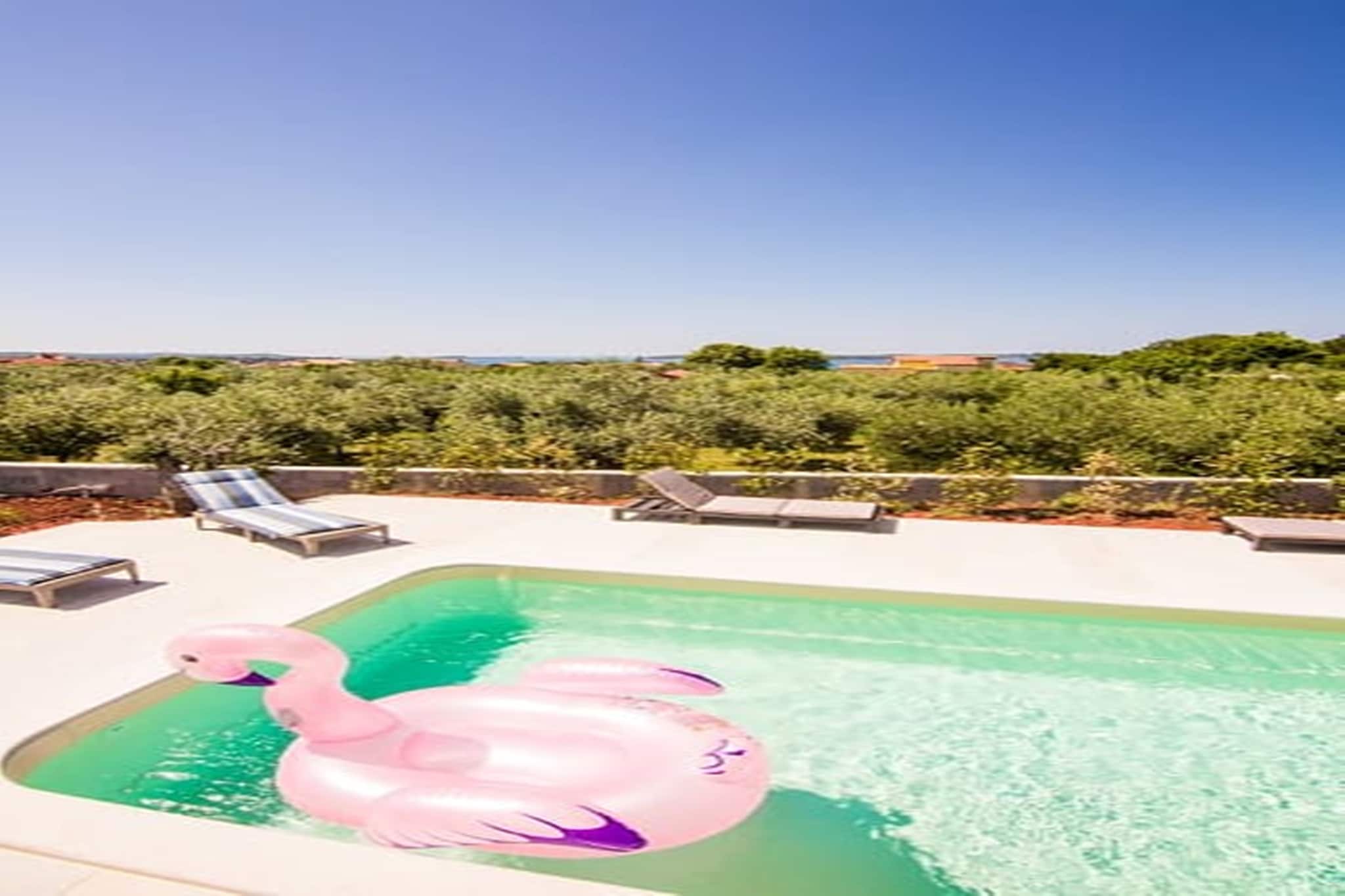 Villa with Pool and Sea View in Fazana - Horizont-Buitenlucht