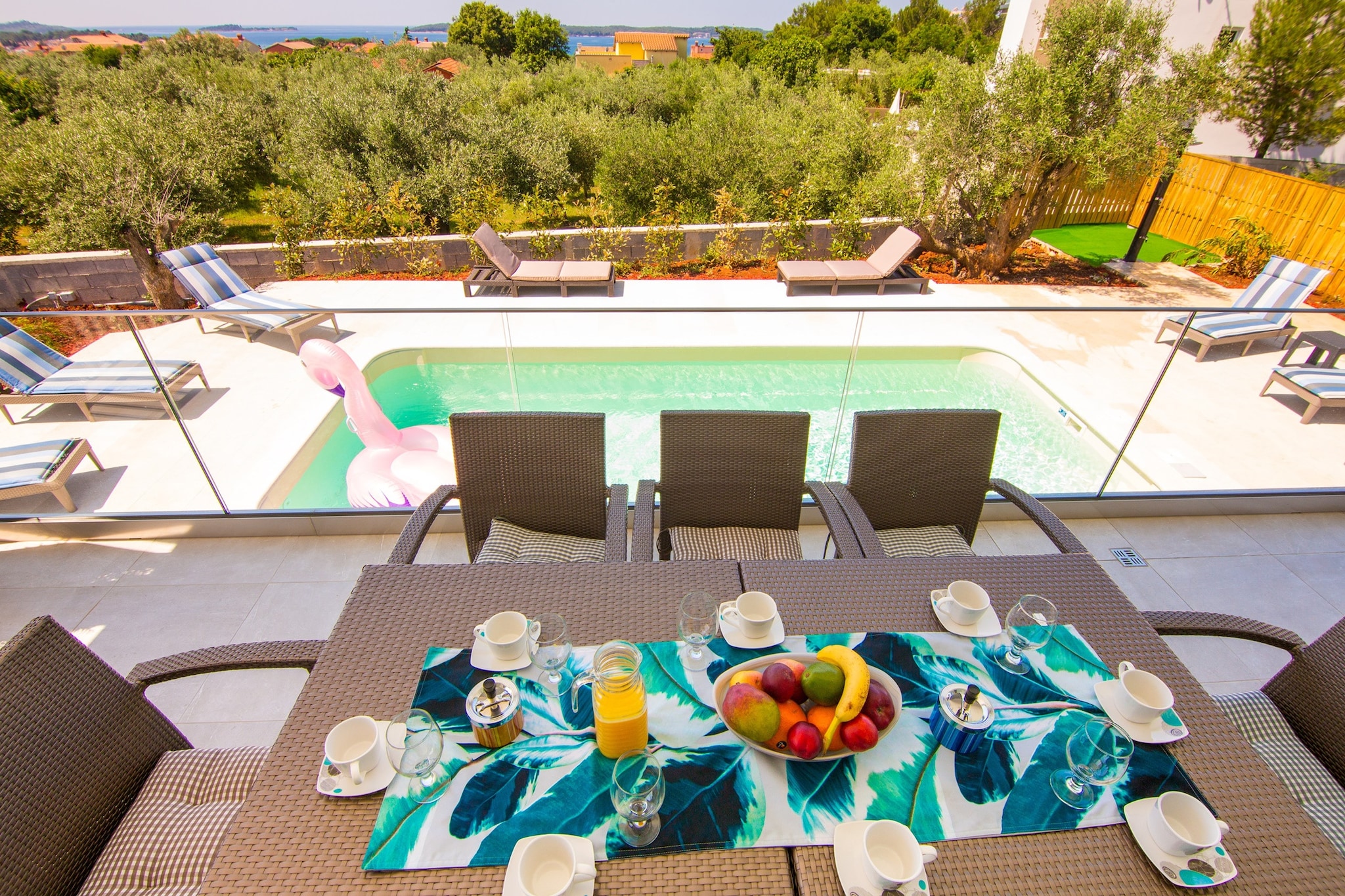 Villa with Pool and Sea View in Fazana - Horizont-Gebieden zomer 1km
