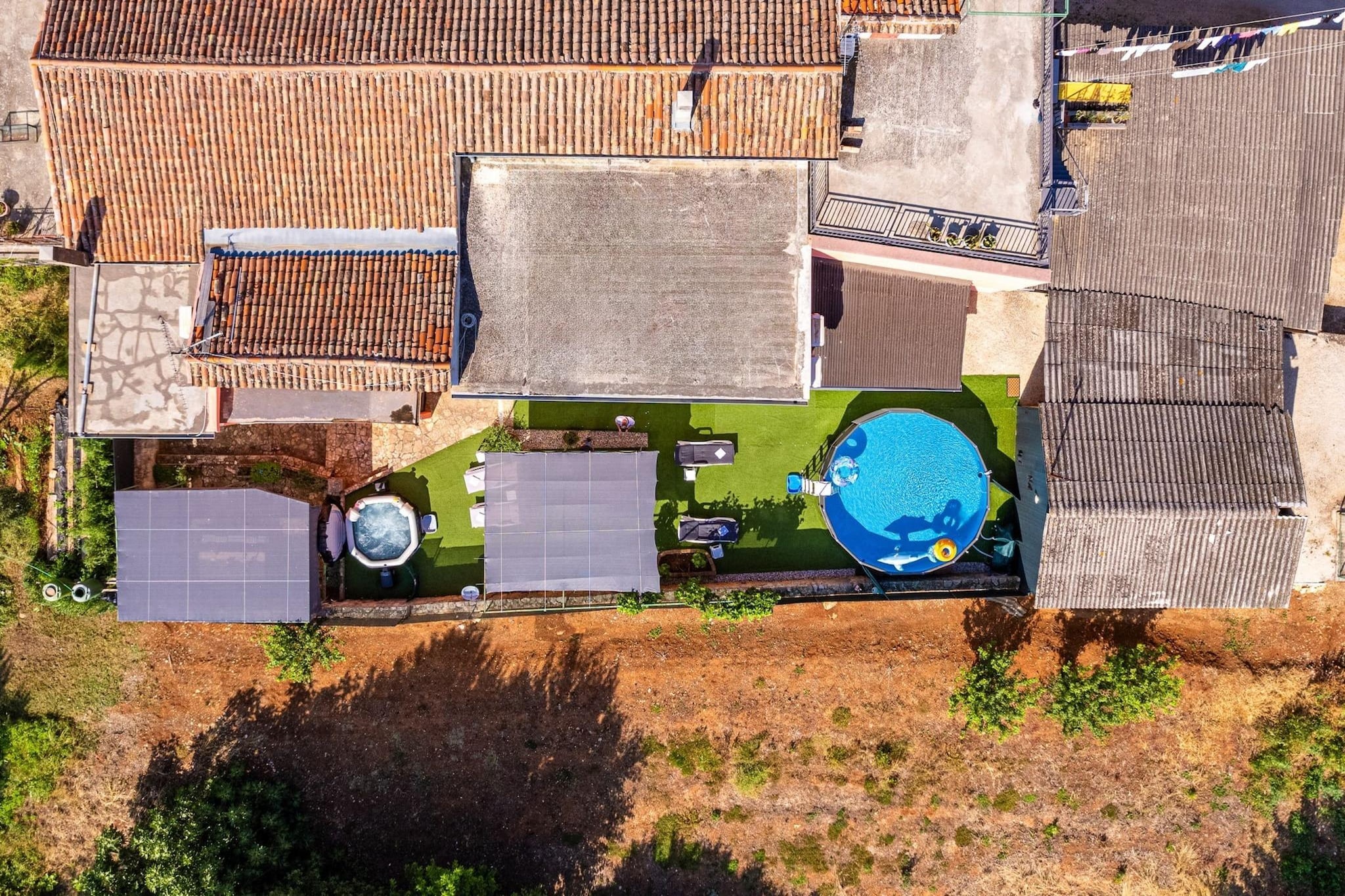 Kristijan & Jelena - Pool, Jacuzzi, Playground-Uitzicht zomer