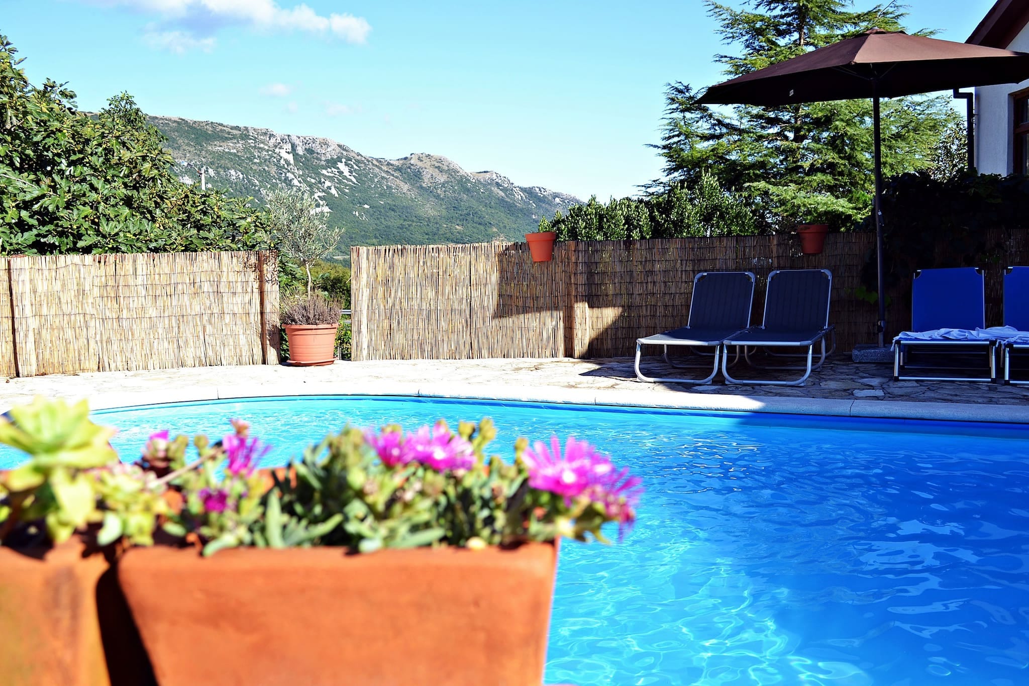 Apartment Ulika - Private Pool, Mountain View-Zwembad