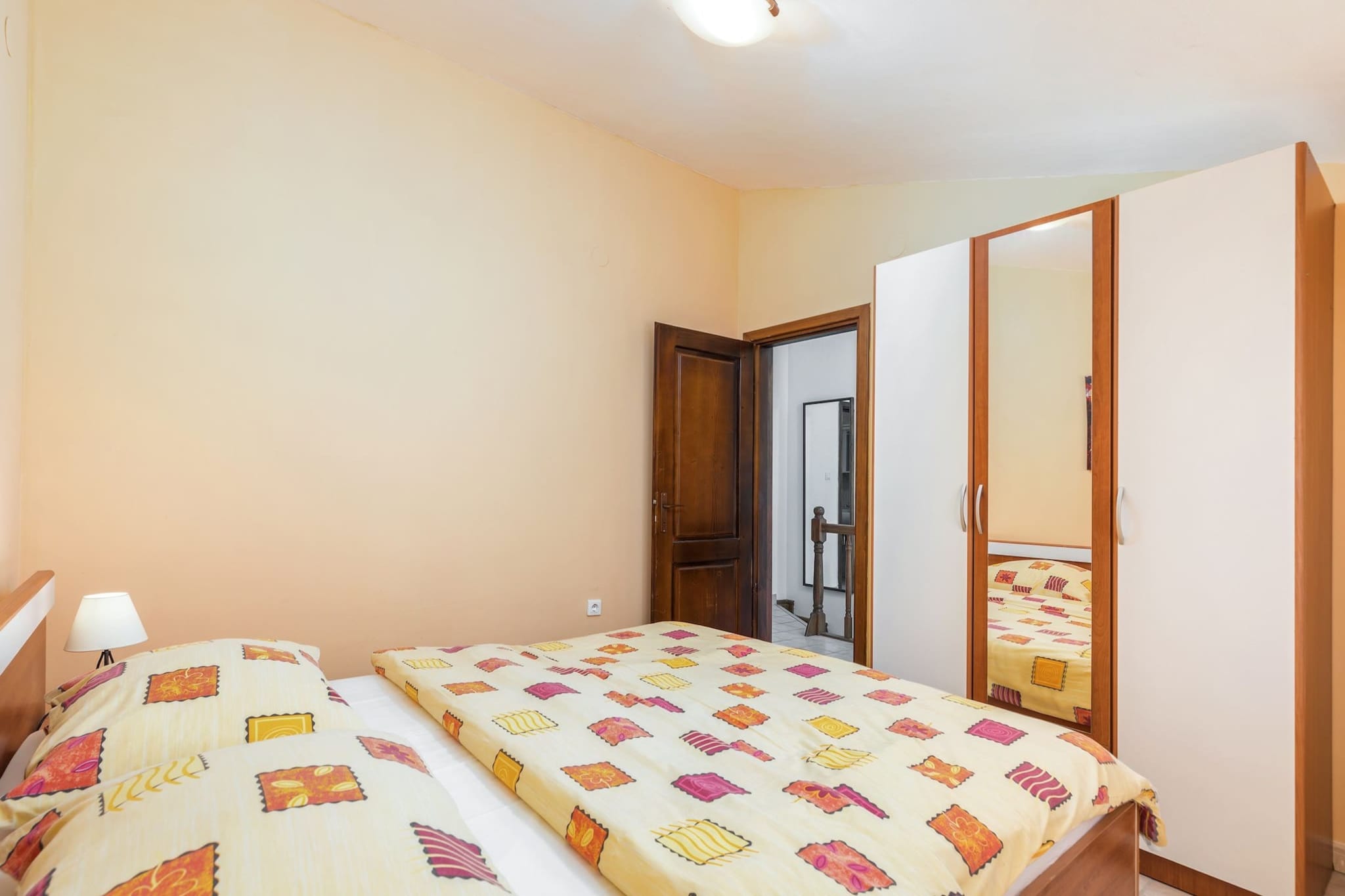 Apartment with Pool in Liznjan - Buneta-Slaapkamer