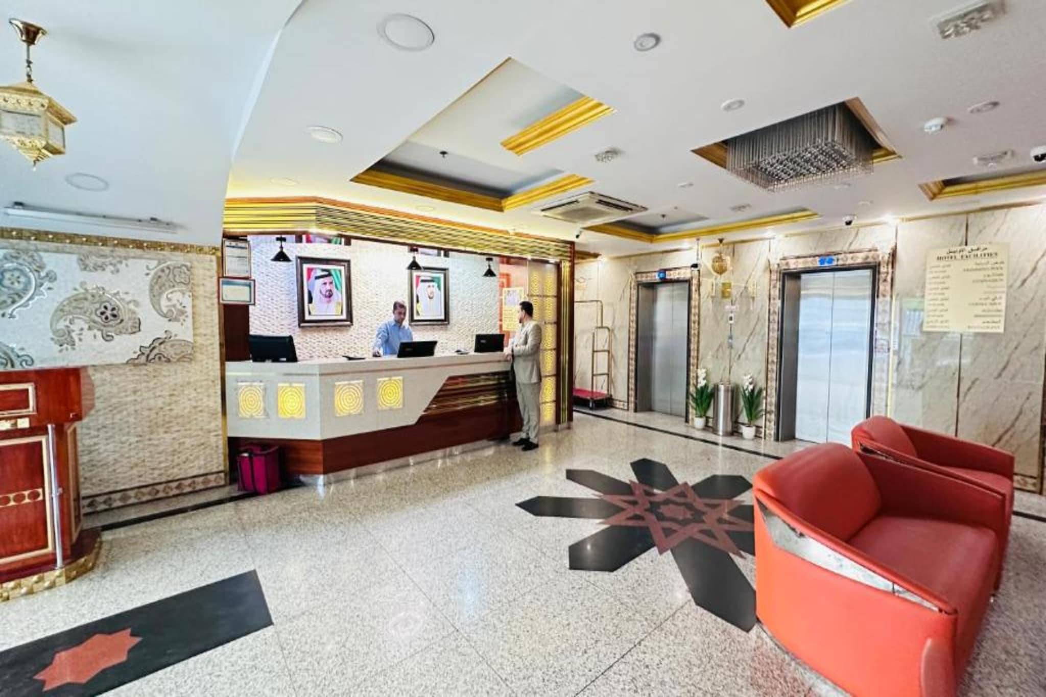 Premium Deluxe Twin in San Marino offers a warm and inviting stay in the heart of Dubai, just 1.3 km from the bustling Dubai Gold Souk. Designed with comfort and style in mind, the air-conditioned rooms are equipped with modern amenities, making it an ideal choice for both leisure and business travelers.

Guests can relax by the outdoor swimming pool or enjoy a delicious meal at the on-site restaurant. Some rooms feature a cozy seating area for added comfort, while all rooms include a flat-screen TV and private en-suite bathroom.

The property provides a 24-hour front desk, along with convenient on-site services including a cash machine, hair salon, and gift shop. For exploring the city, the tour desk is available to assist with car rentals and local recommendations. Conveniently located just a 5-minute walk from Palm Deira Metro Station (Green Line), guests enjoy easy access to Dubai’s key attractions. Al Ghurair Centre is only 1.4 km away, and Dubai International Airport is just 6 km from the property. A complimentary shuttle service to Mamzar Beach adds a touch of leisure to every stay. With its central location and thoughtful amenities, Premium Deluxe Twin in San Marino in San Marino is a stylish and cozy choice for travelers looking to experience the best of Dubai.